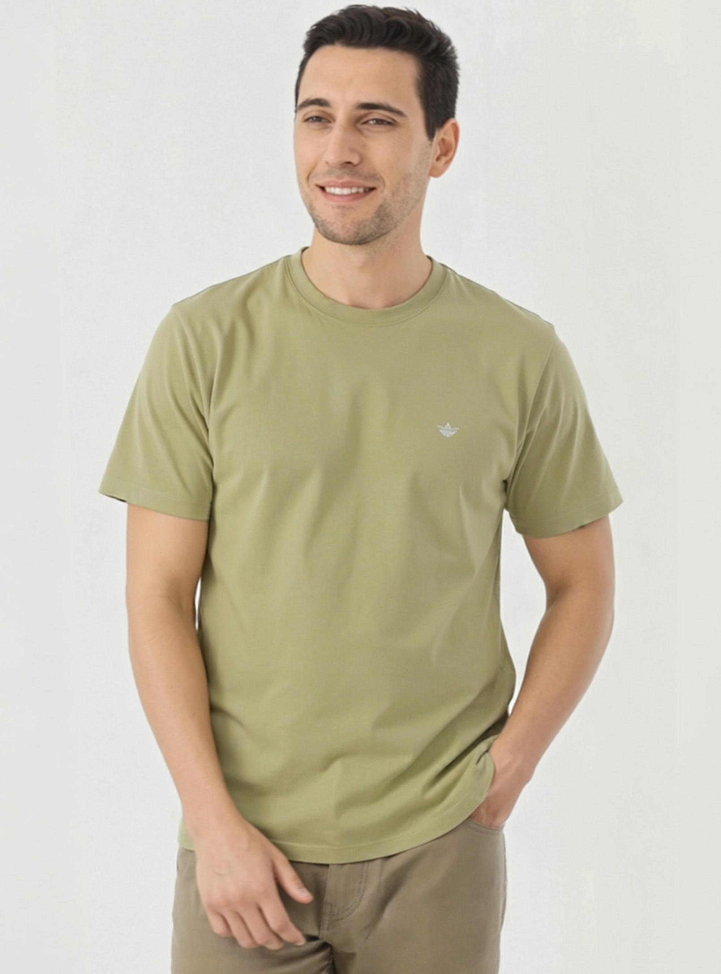 Polera Manga Corta Dkr Logo Wing And Anchor-0