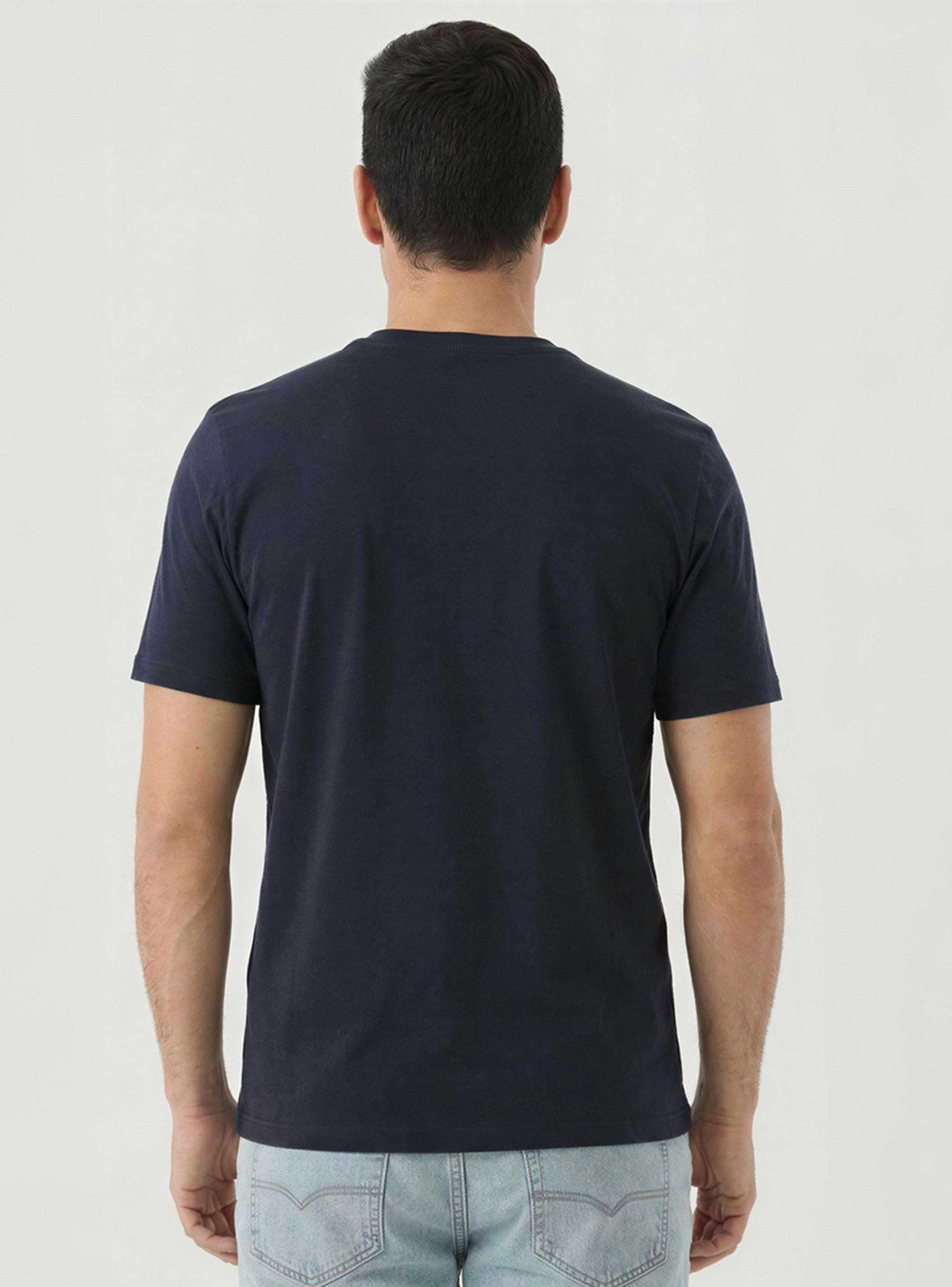 Polera Manga Corta Logo Wing And Anchor Cuello Redondo-1
