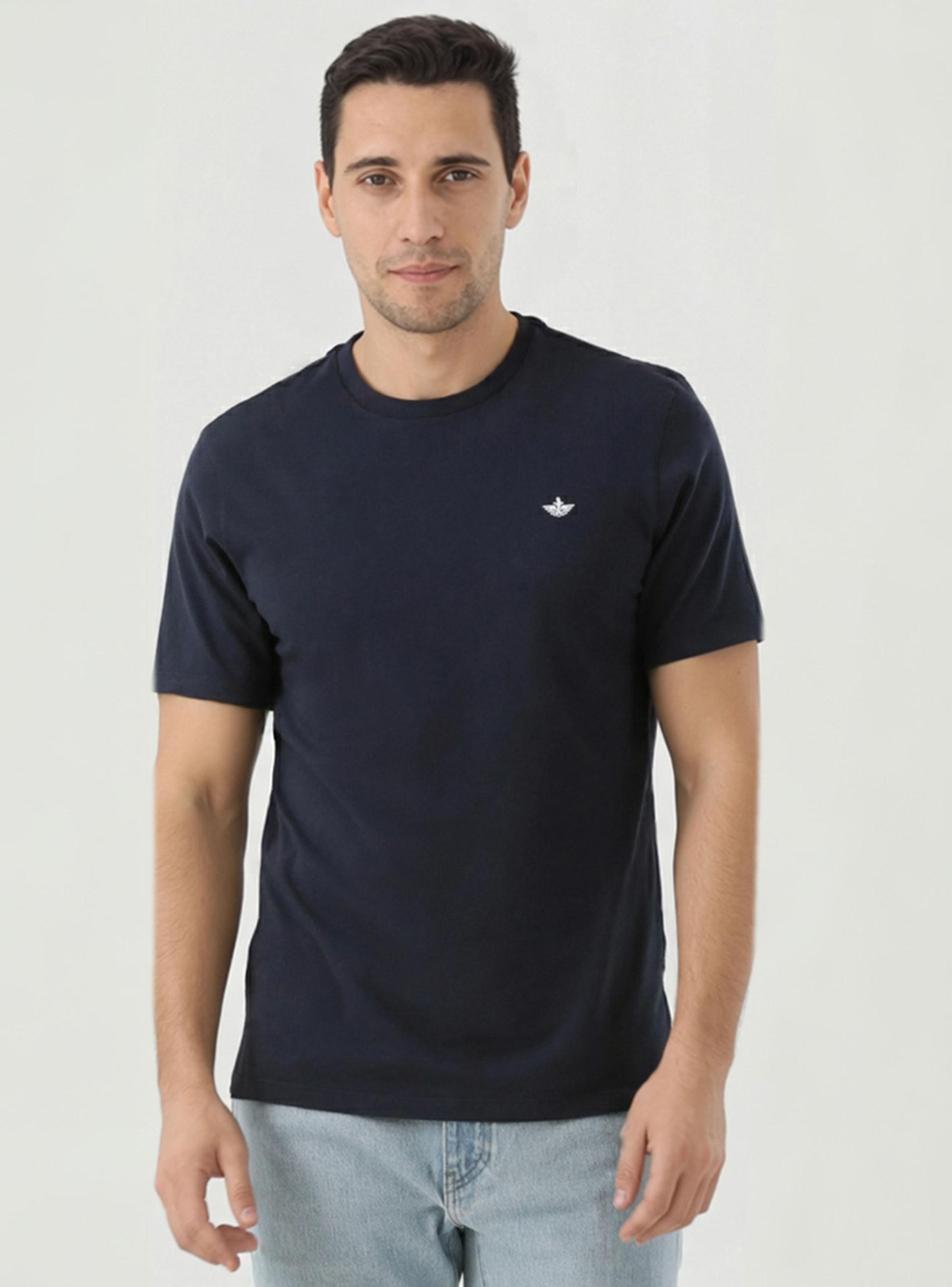 Polera Manga Corta Logo Wing And Anchor Cuello Redondo-0