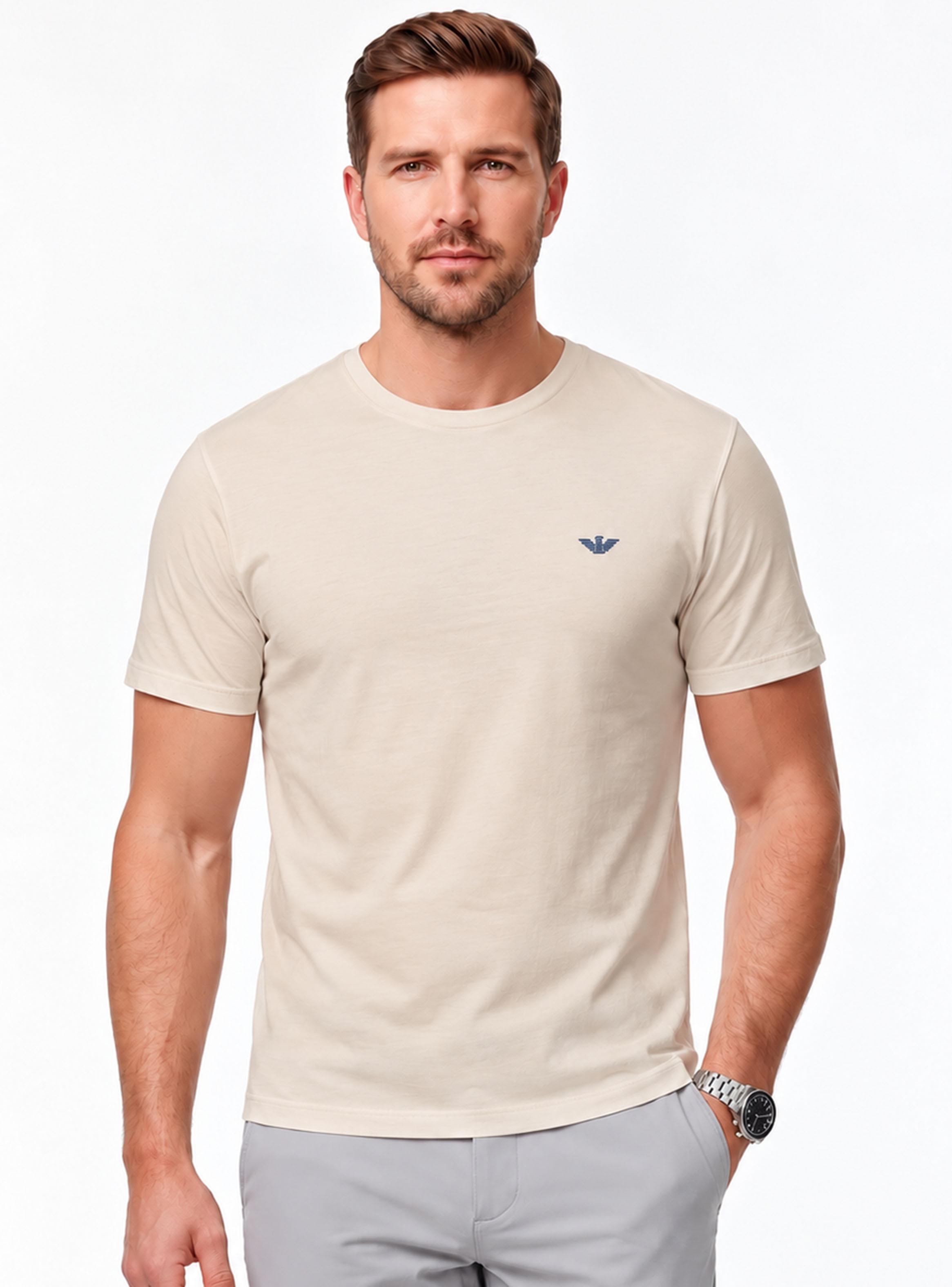 Polera Logo Wing And Anchor Cuello Redondo Manga Corta-0