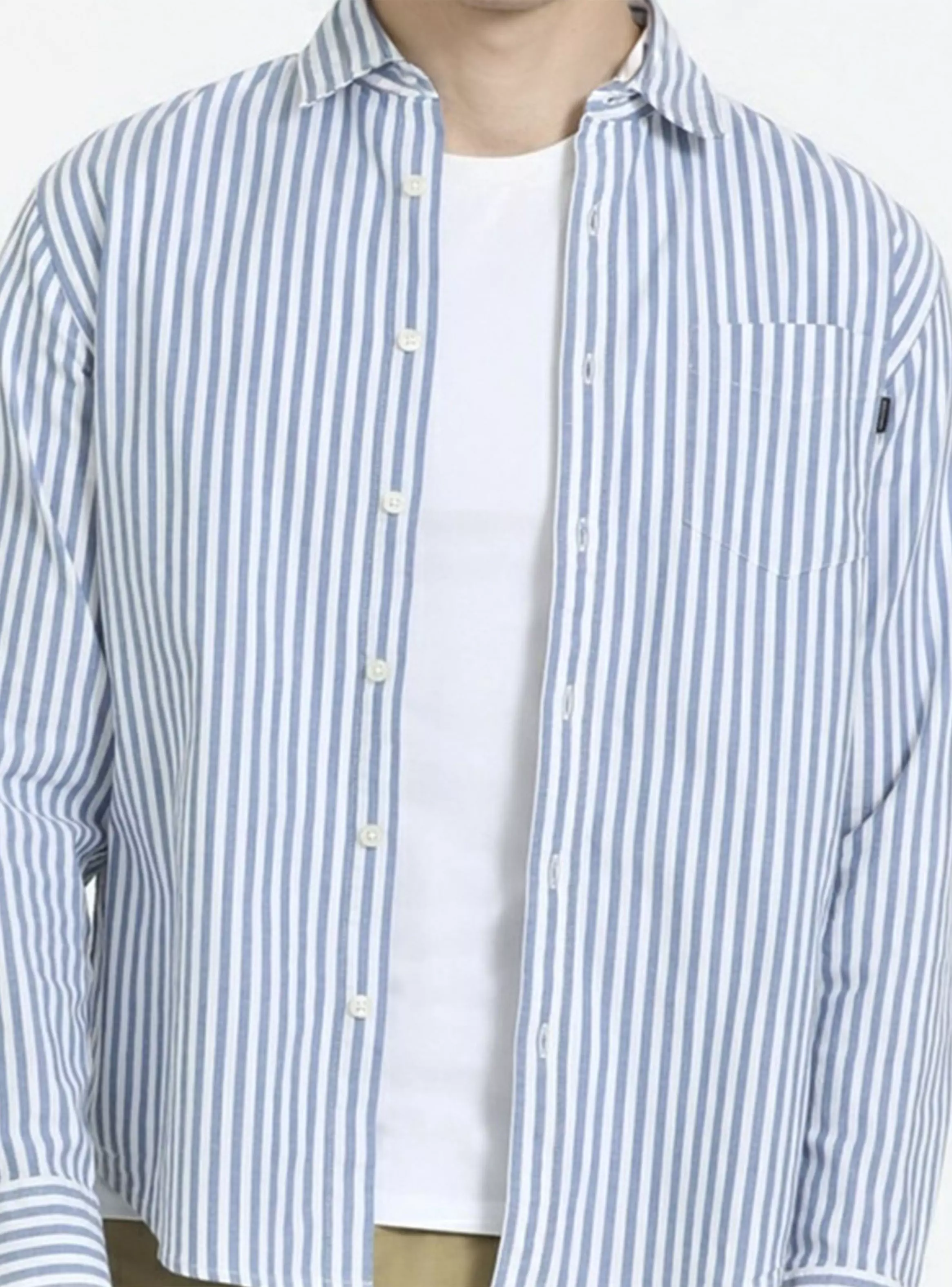 Camisa Manga Larga Dkr Oxford con Botones-3