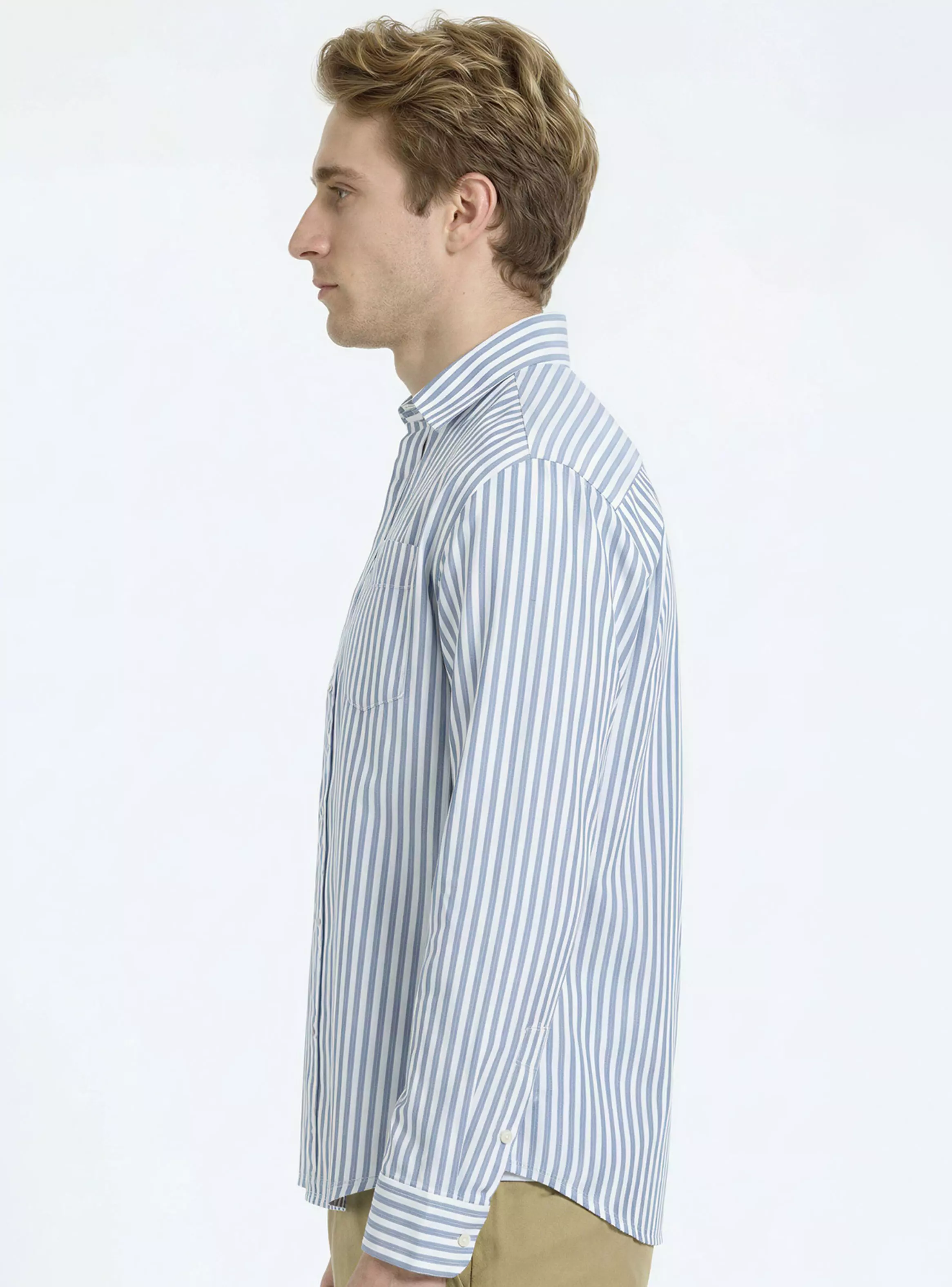 Camisa Manga Larga Dkr Oxford con Botones-2