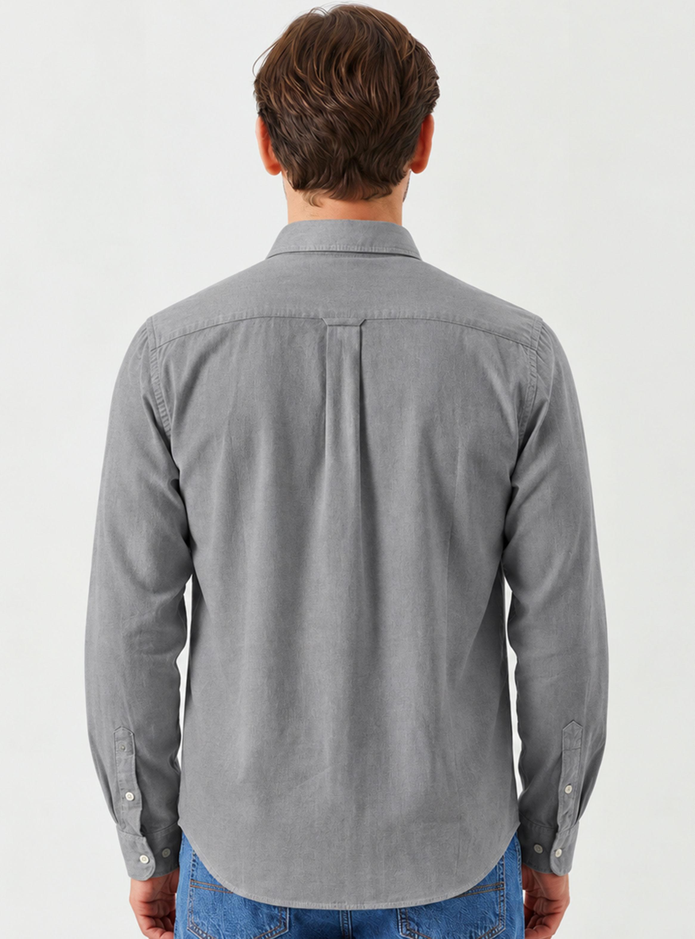 Camisa Manga Larga Dkr Oxford-1
