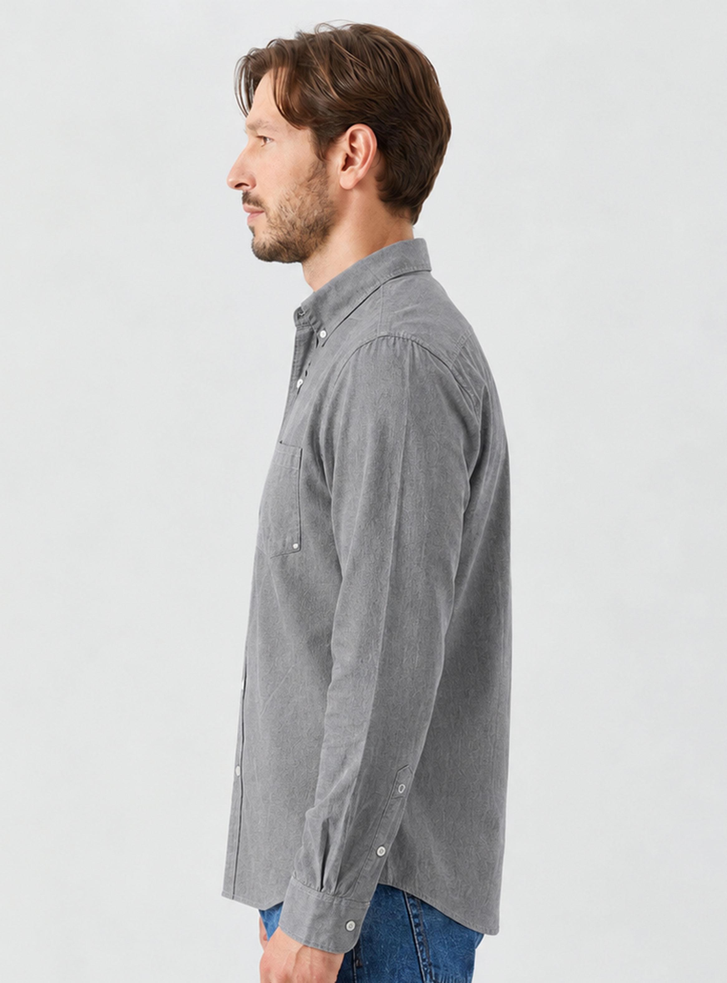Camisa Manga Larga Dkr Oxford-2