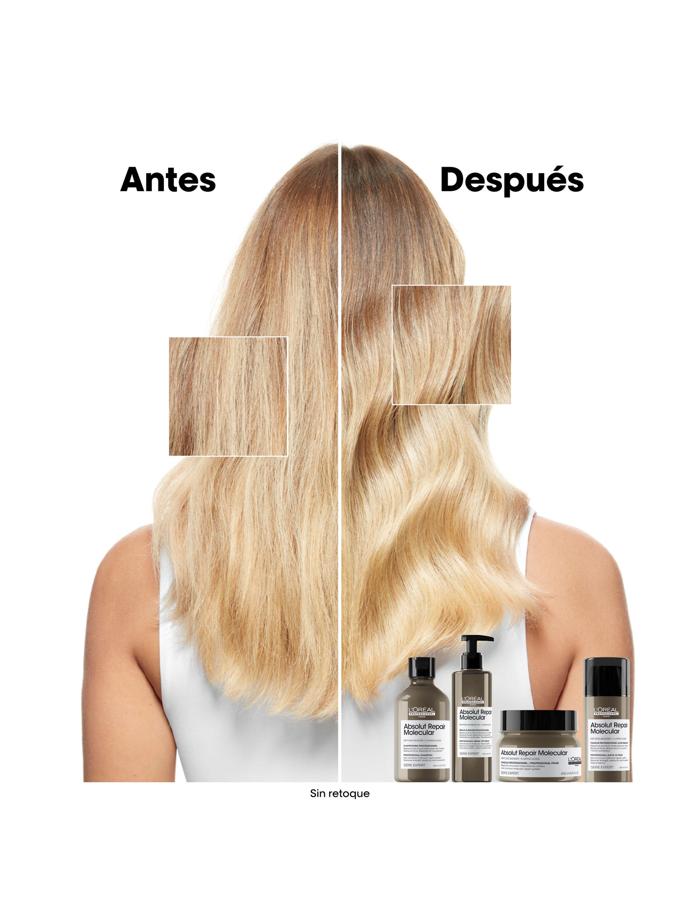 Set Reparación Molecular Shampoo + Máscara Absolut Repair Molecular-3