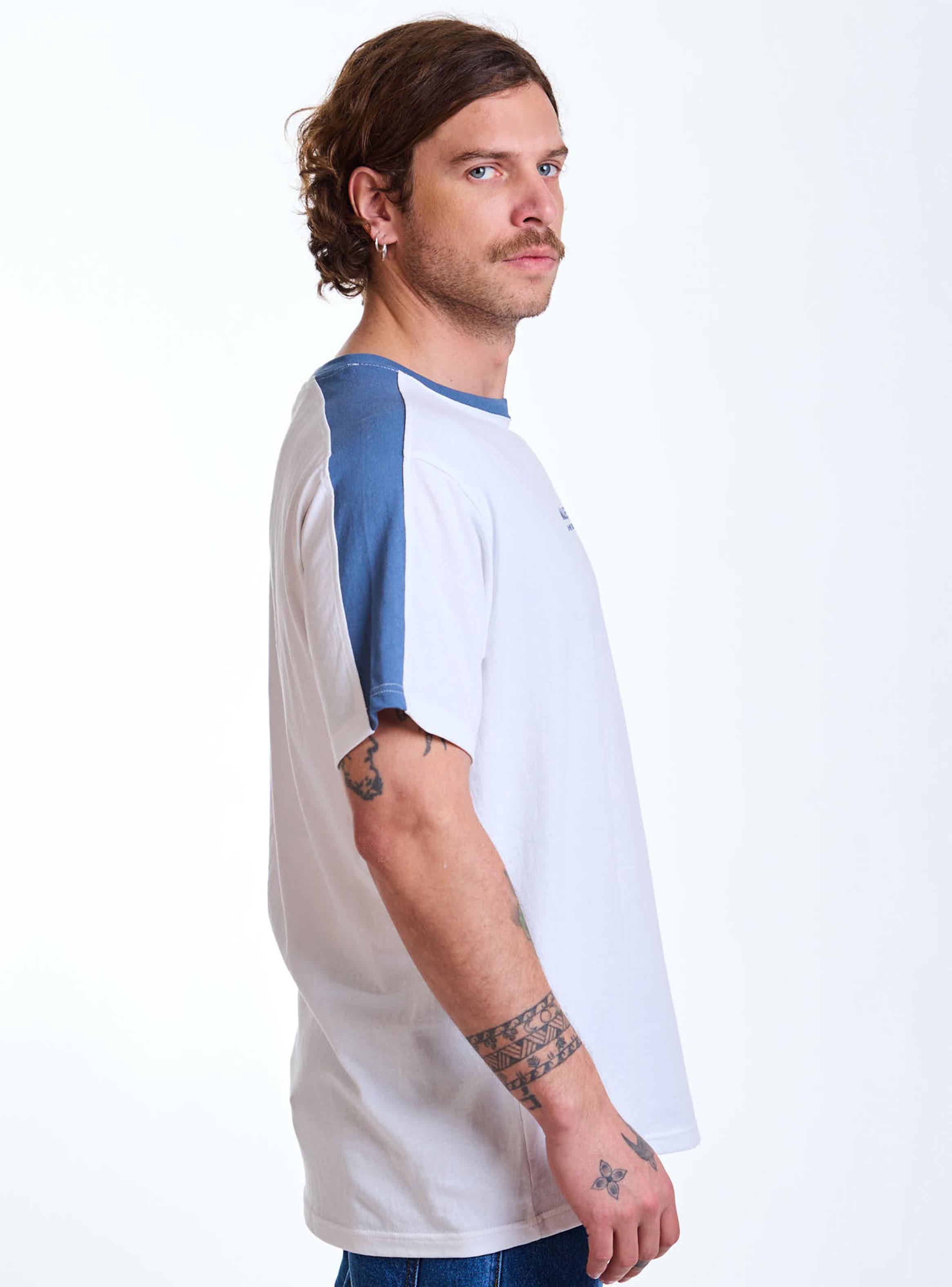 Polera Franja en Hombros Manga Corta-2