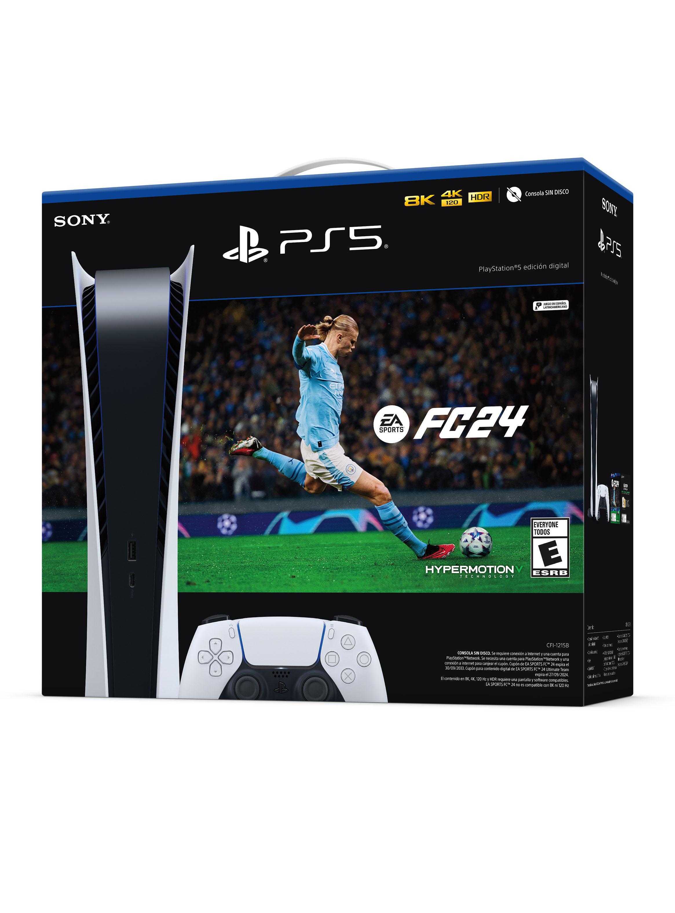 Consola PS5 Edición Digital + EA Sports FC 24-2