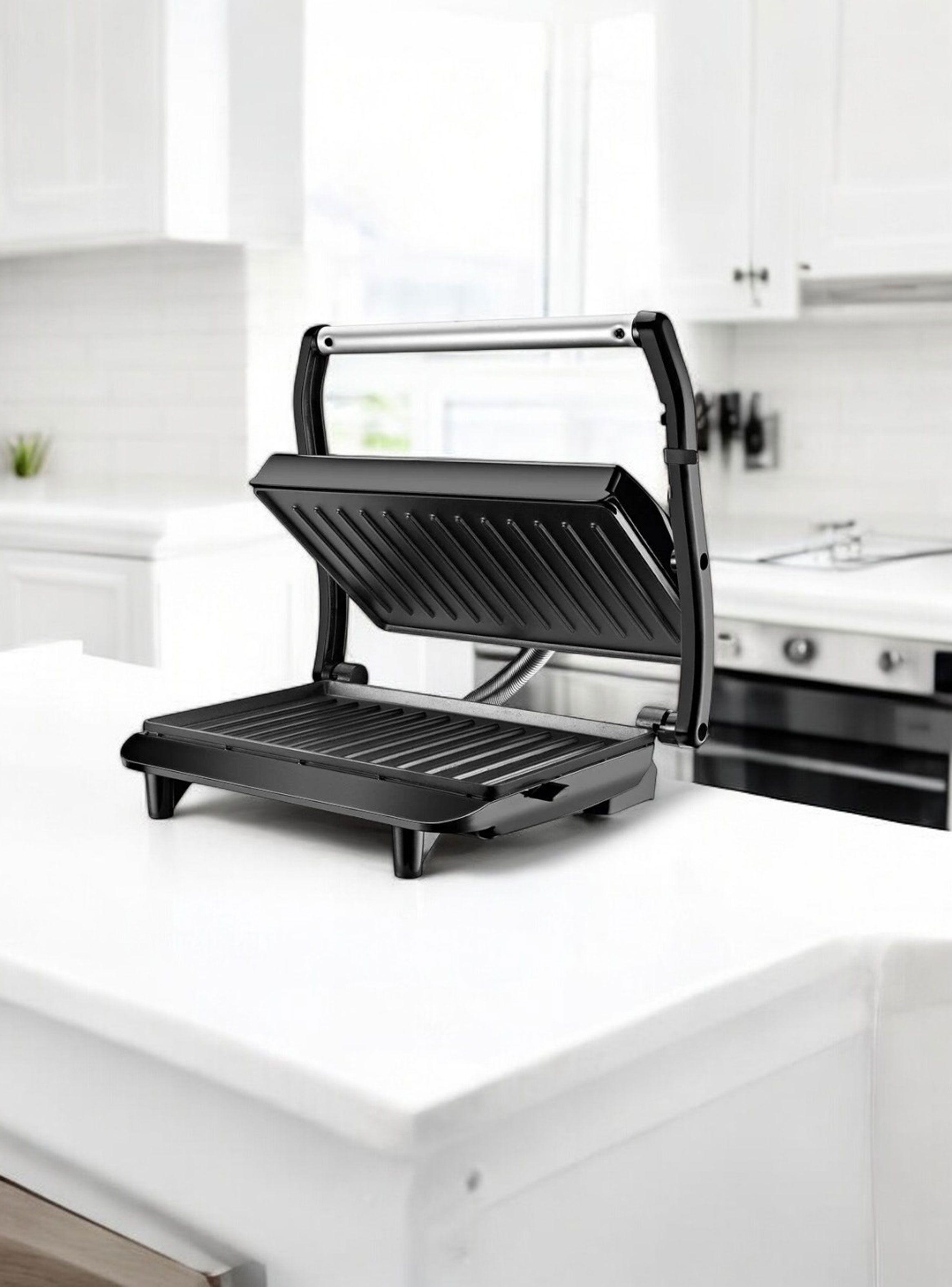 Tostadora Sandwichera 900W TGR1023 Plateado-3