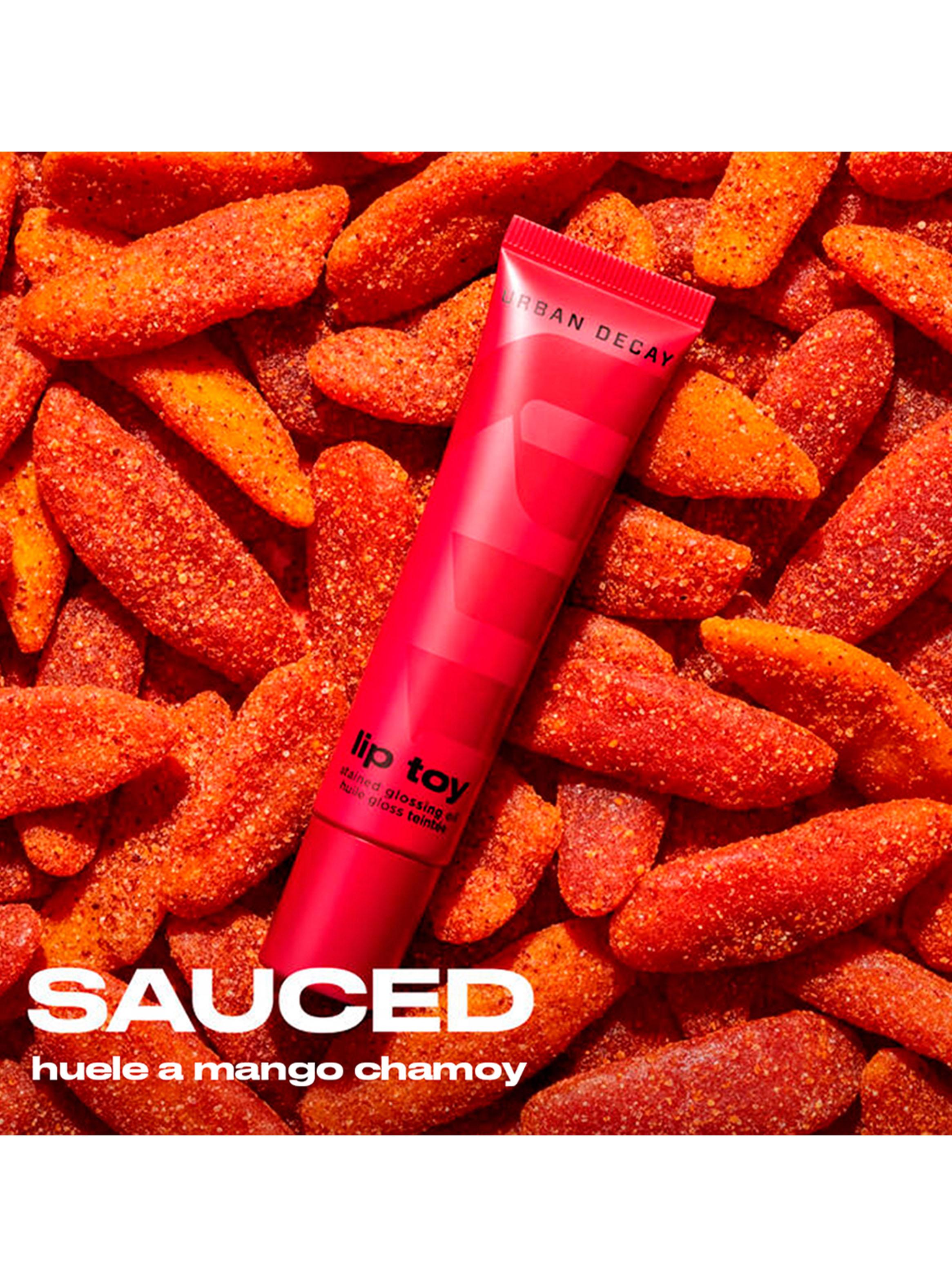 Brillo de Labios Urban Decay Lip Toy Lip Oil Tono Sauced-3