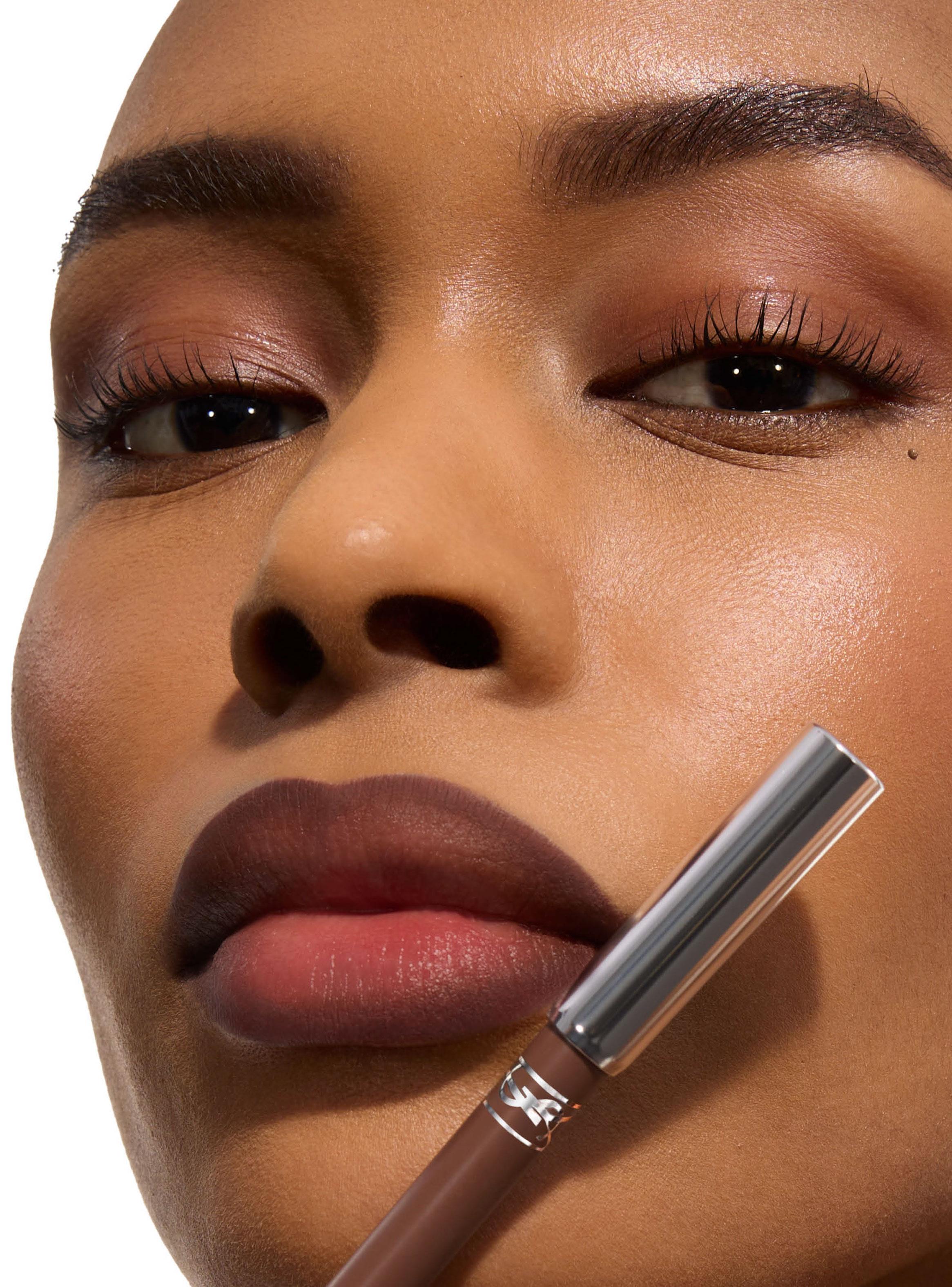 Delineador de Labios YSL Lovenude Kiss Sharper 107 Cocoa Flirt-2