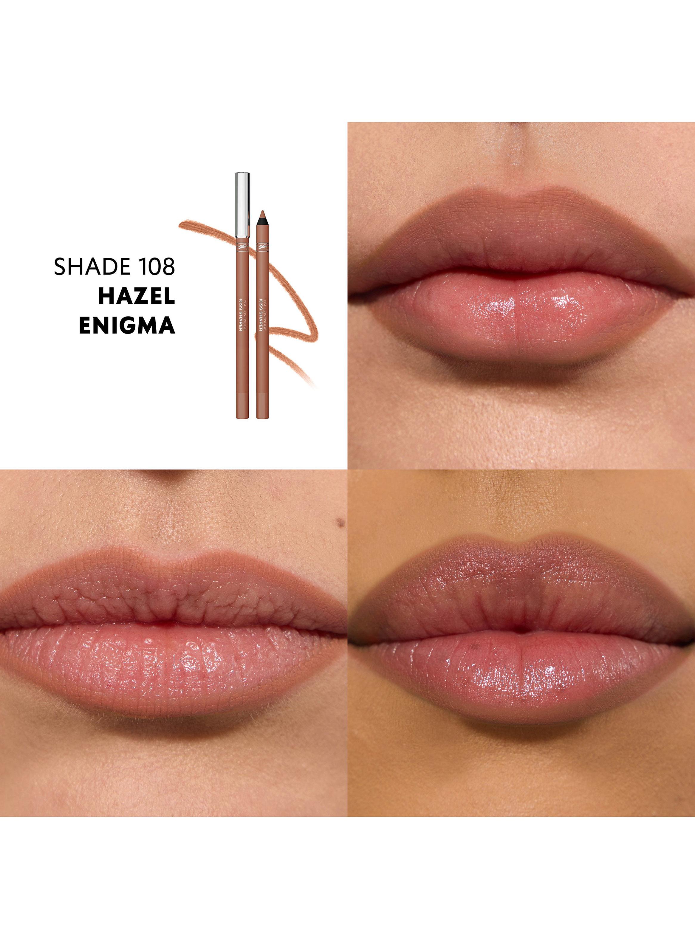 Delineador de Labios YSL Lovenude Kiss Sharper 108 Hazel Enigma-3