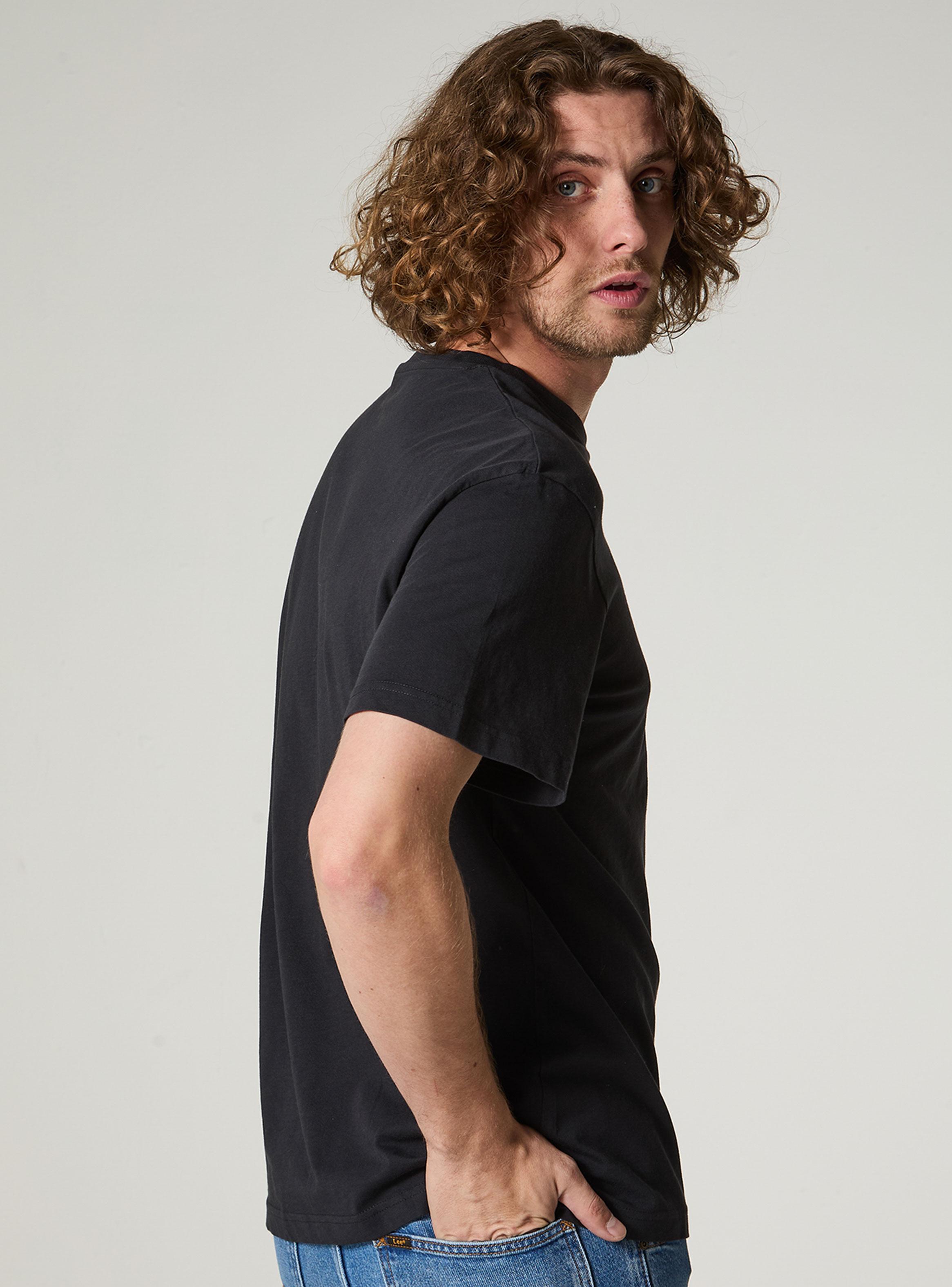 Polera Algodón Cuello Redondo Manga Corta Regular-1