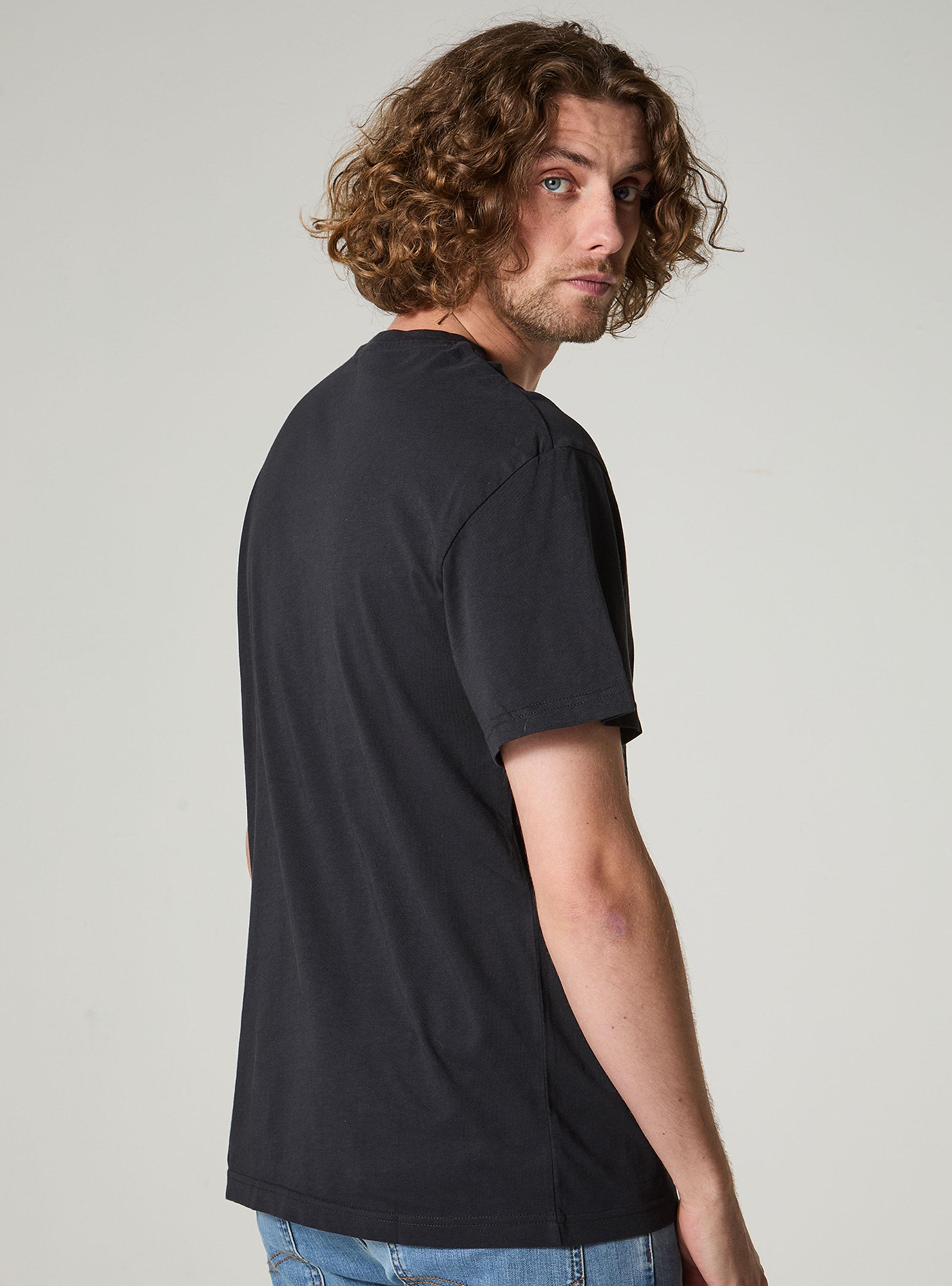Polera Manga Corta Cuello Redondo Algodón-1