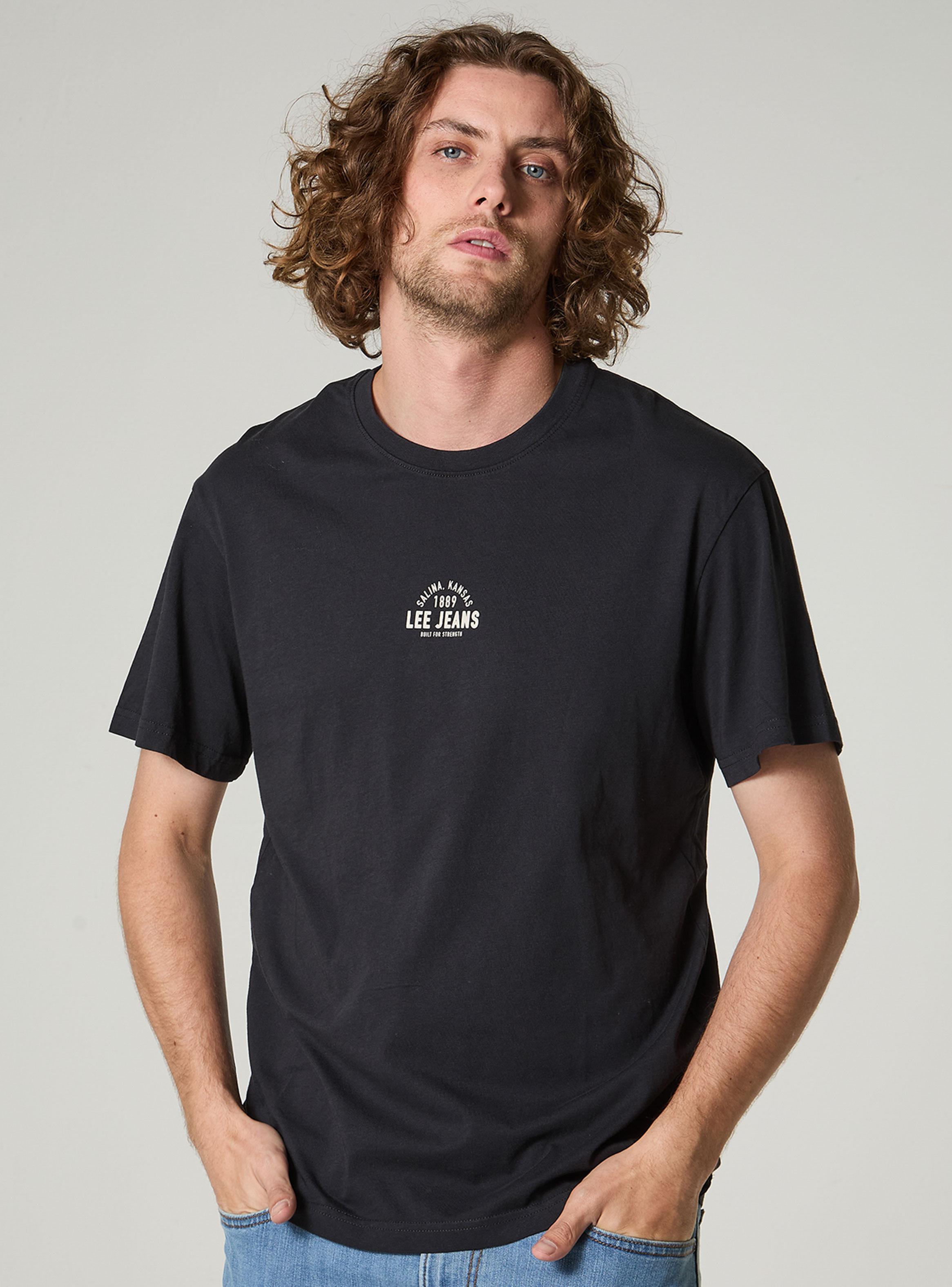 Polera Manga Corta Cuello Redondo Algodón-0