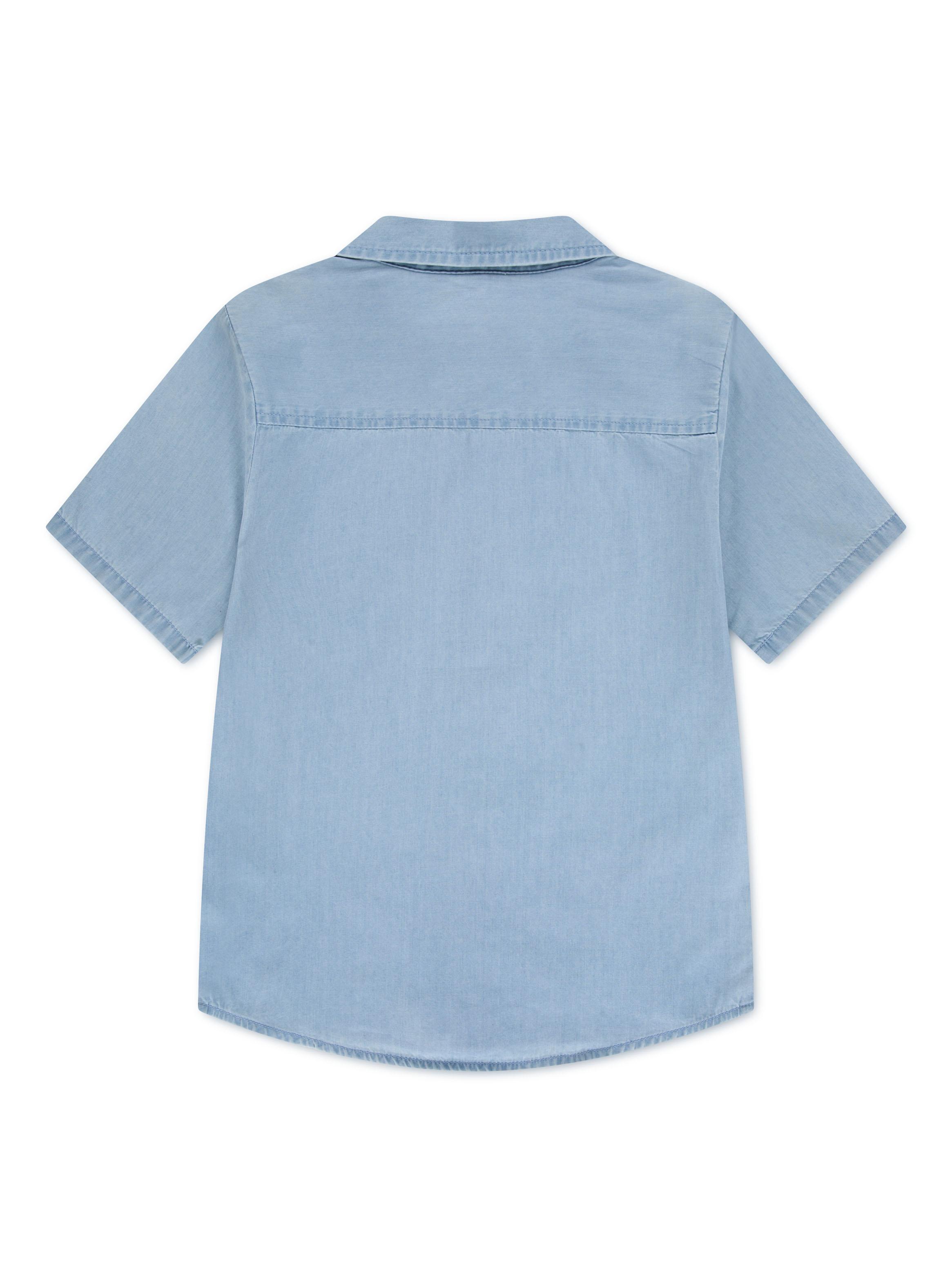 Camisa Manga Corta Abotonada Niño-1