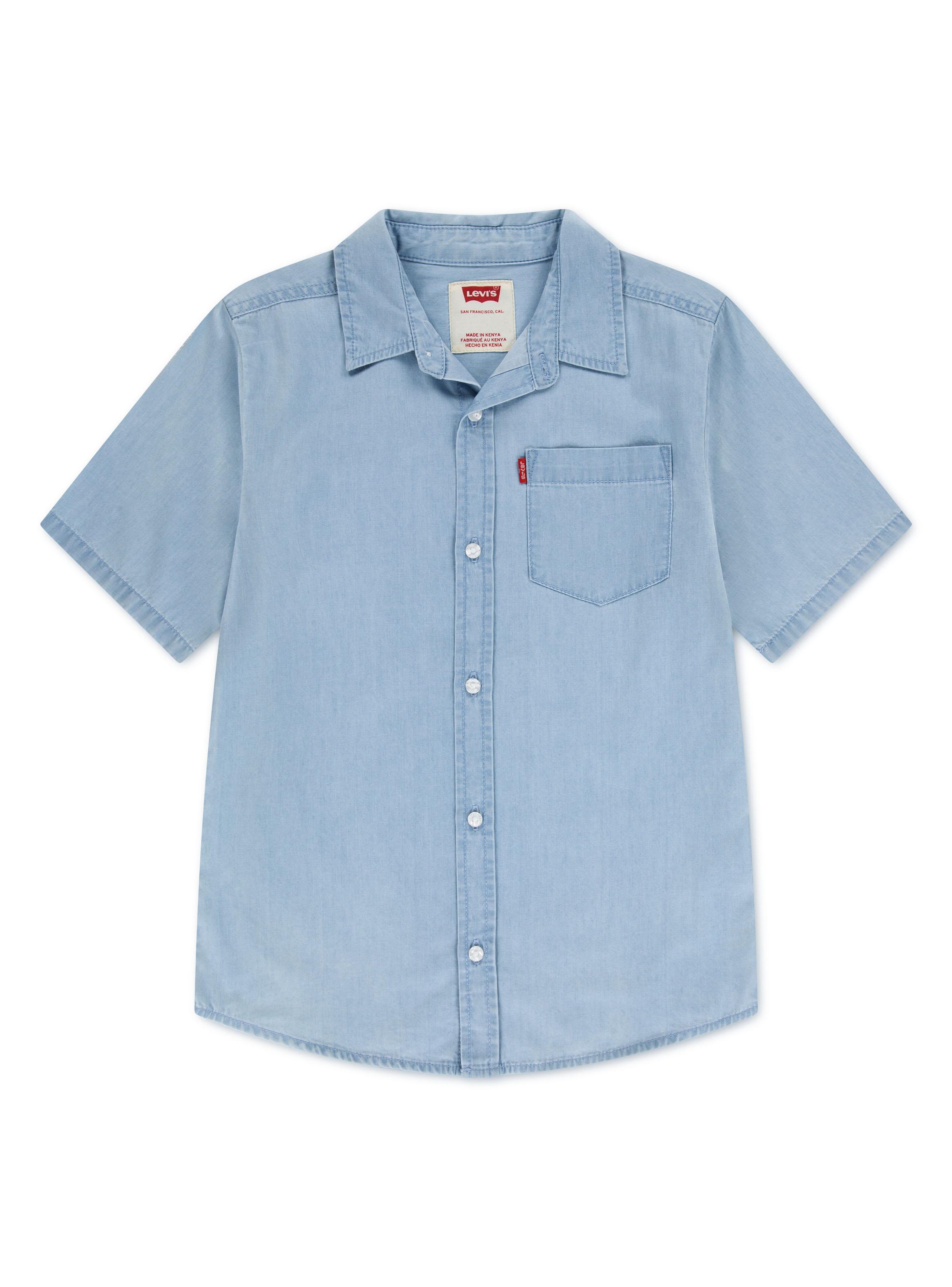 Camisa Manga Corta Abotonada Niño-0