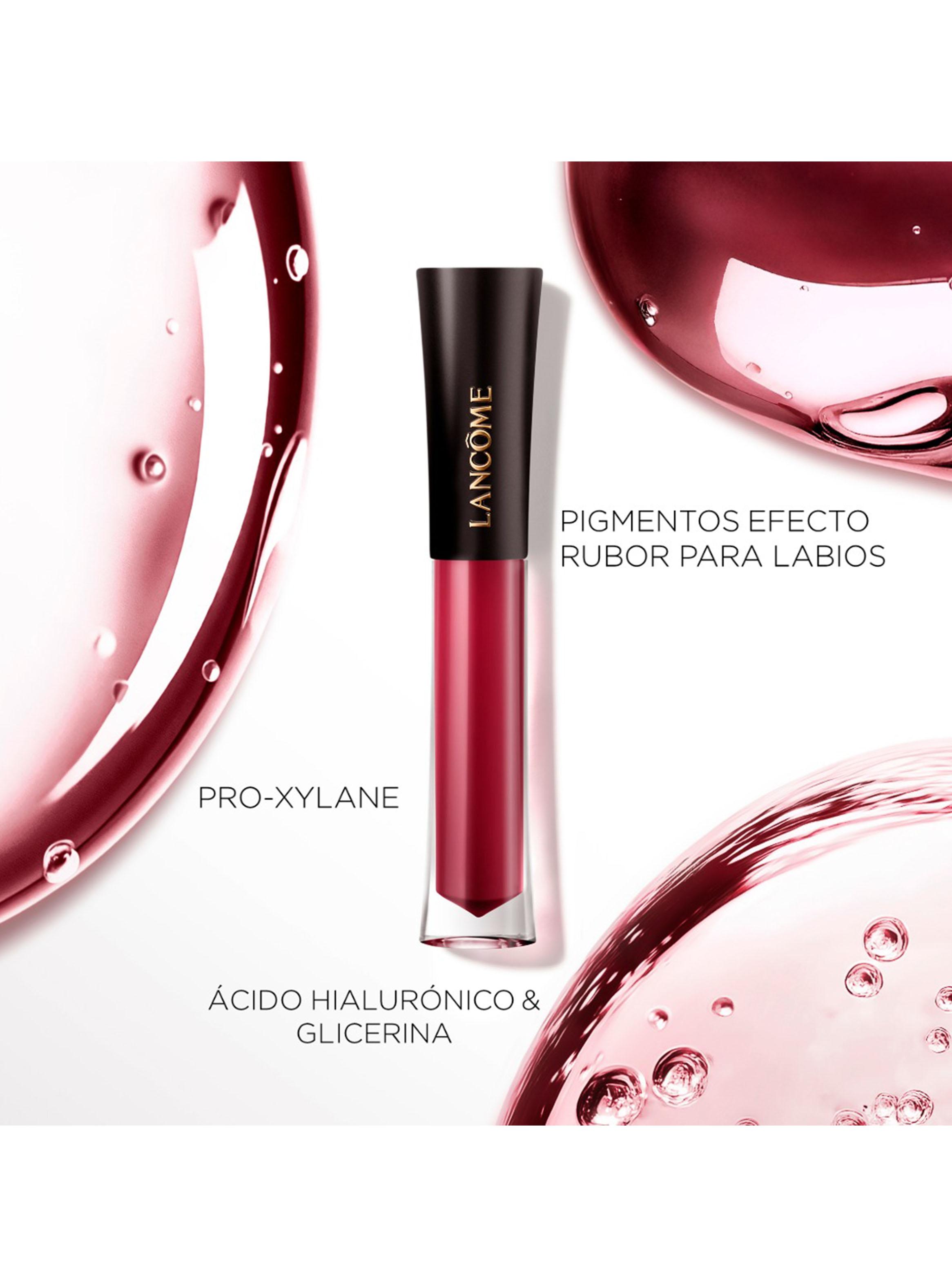 Brillo de Labios L'Absolu Rouge Glaze Tintation Tono 707 Berry Berry Tempting-3
