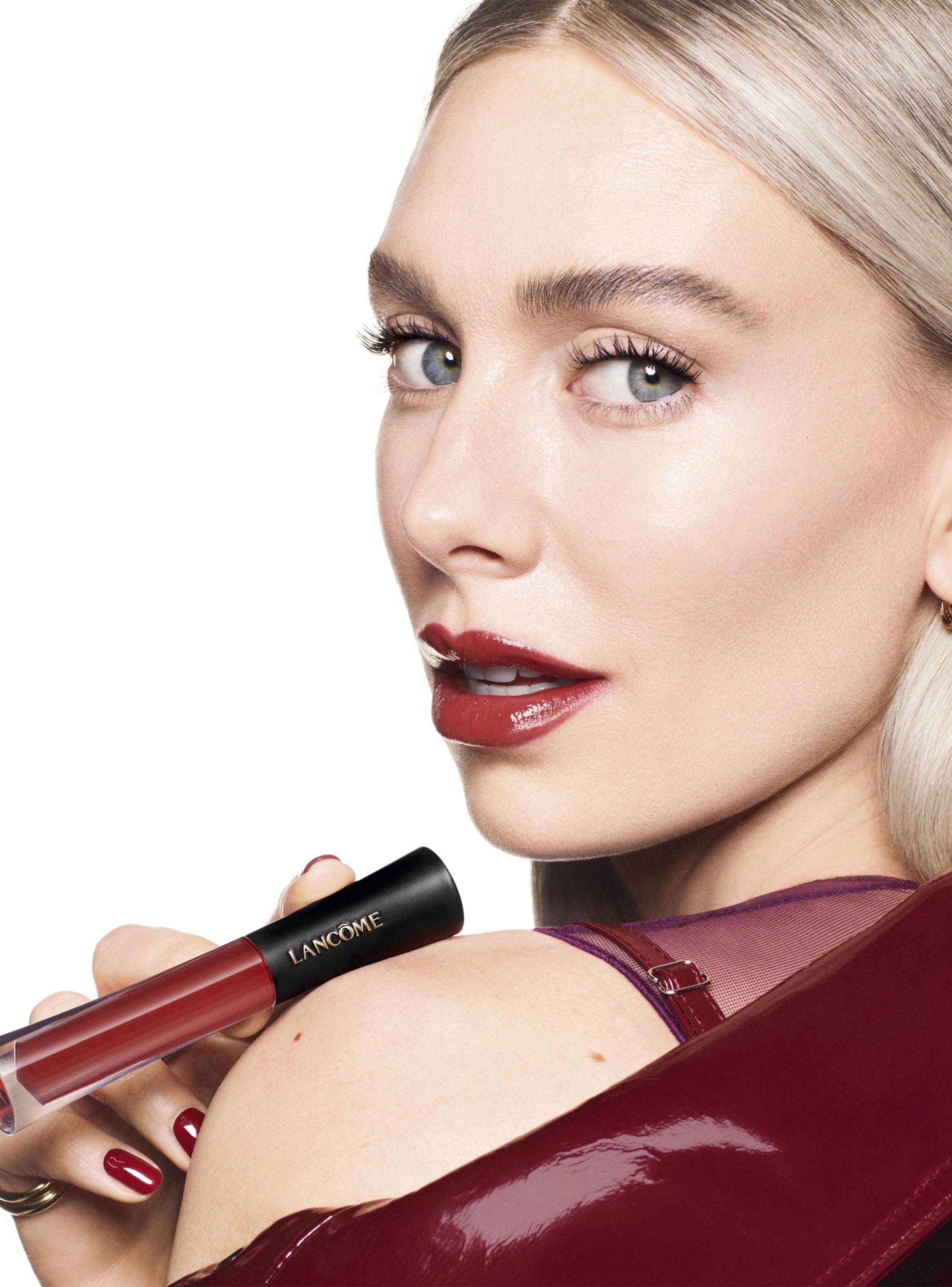 Brillo de Labios L'Absolu Rouge Glaze Tintation Tono 707 Berry Berry Tempting-2