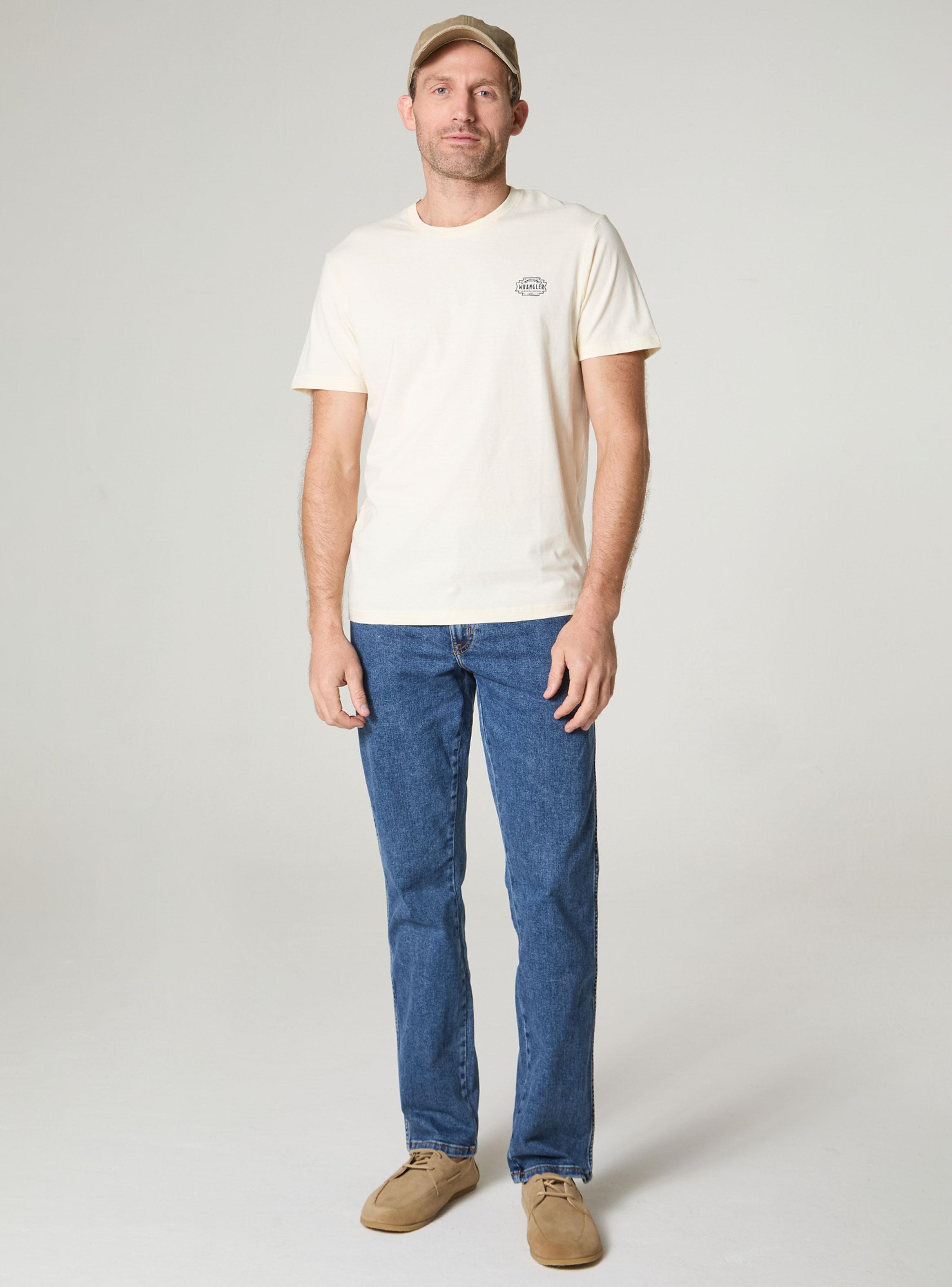 Polera Manga Corta Regular Cuello Redondo Algodón-3