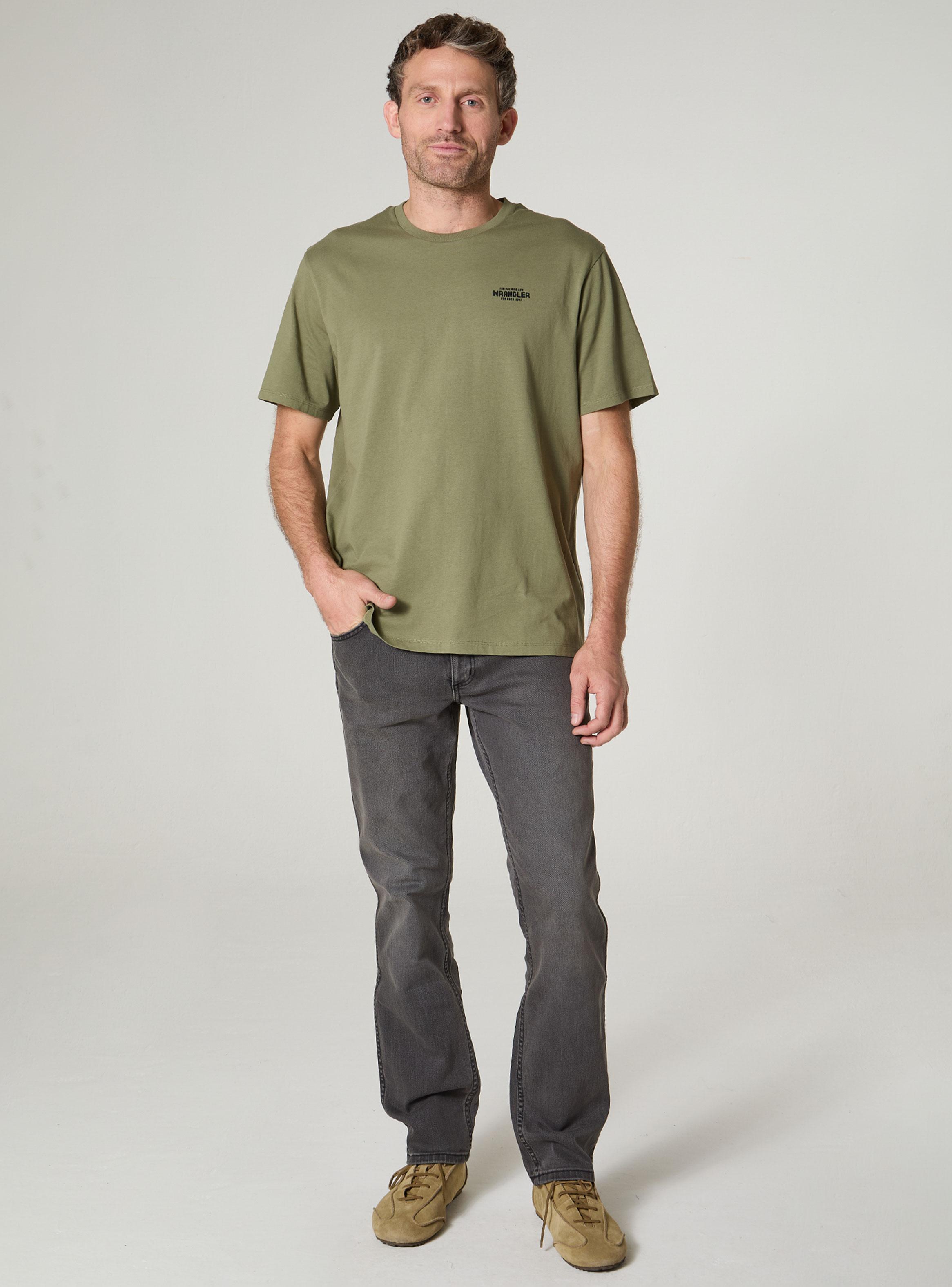 Polera Lisa Algodón con Logo Regular-3