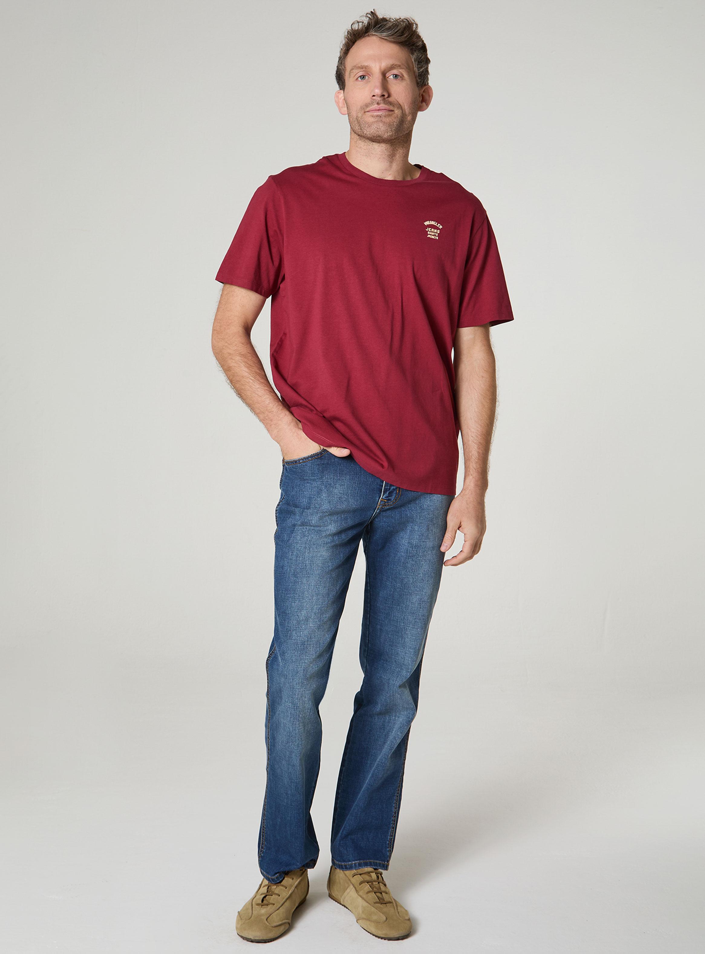 Polera Lisa con Logo Regular Manga Corta-3