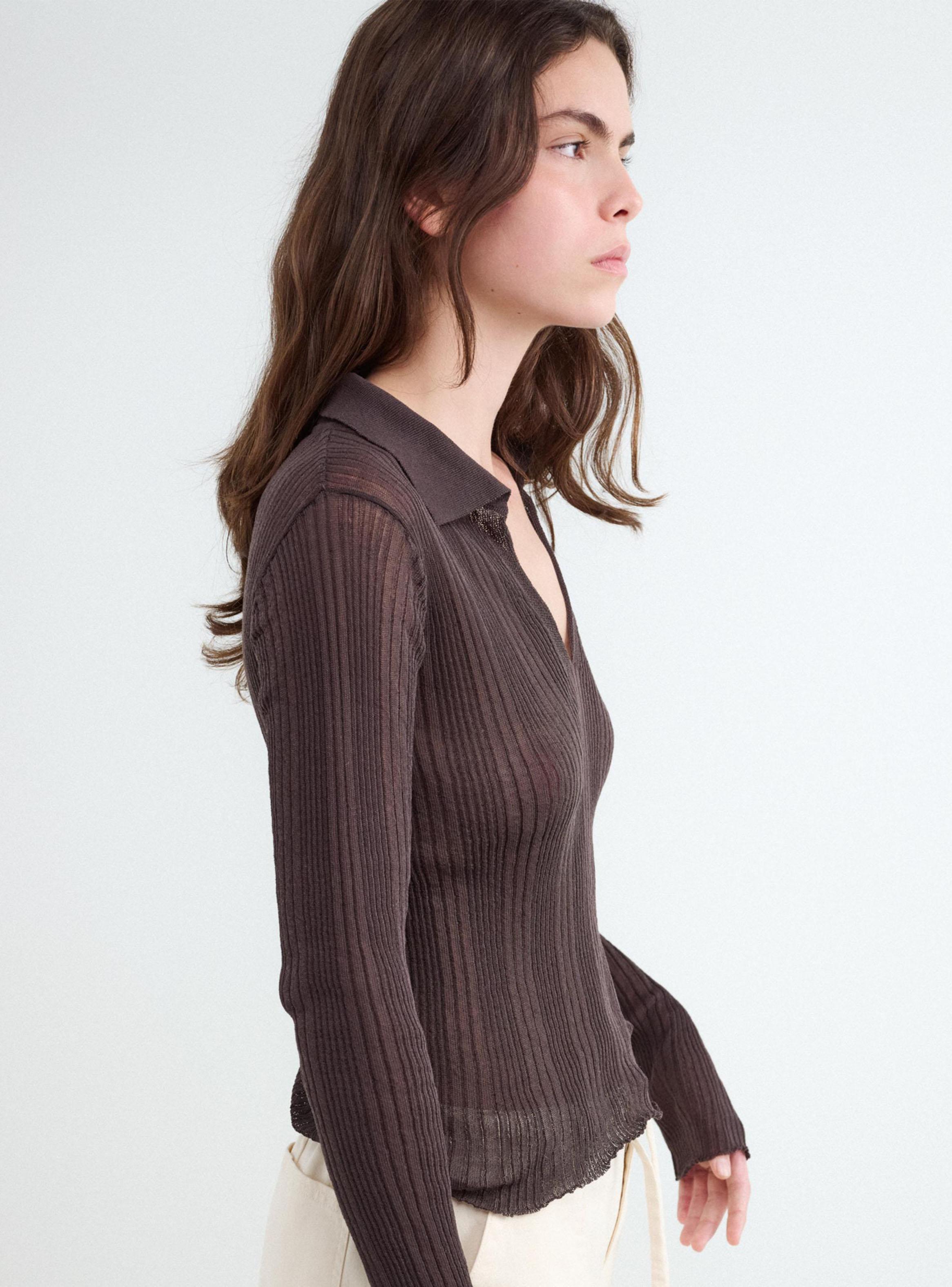 Polera Knit Open Work-2