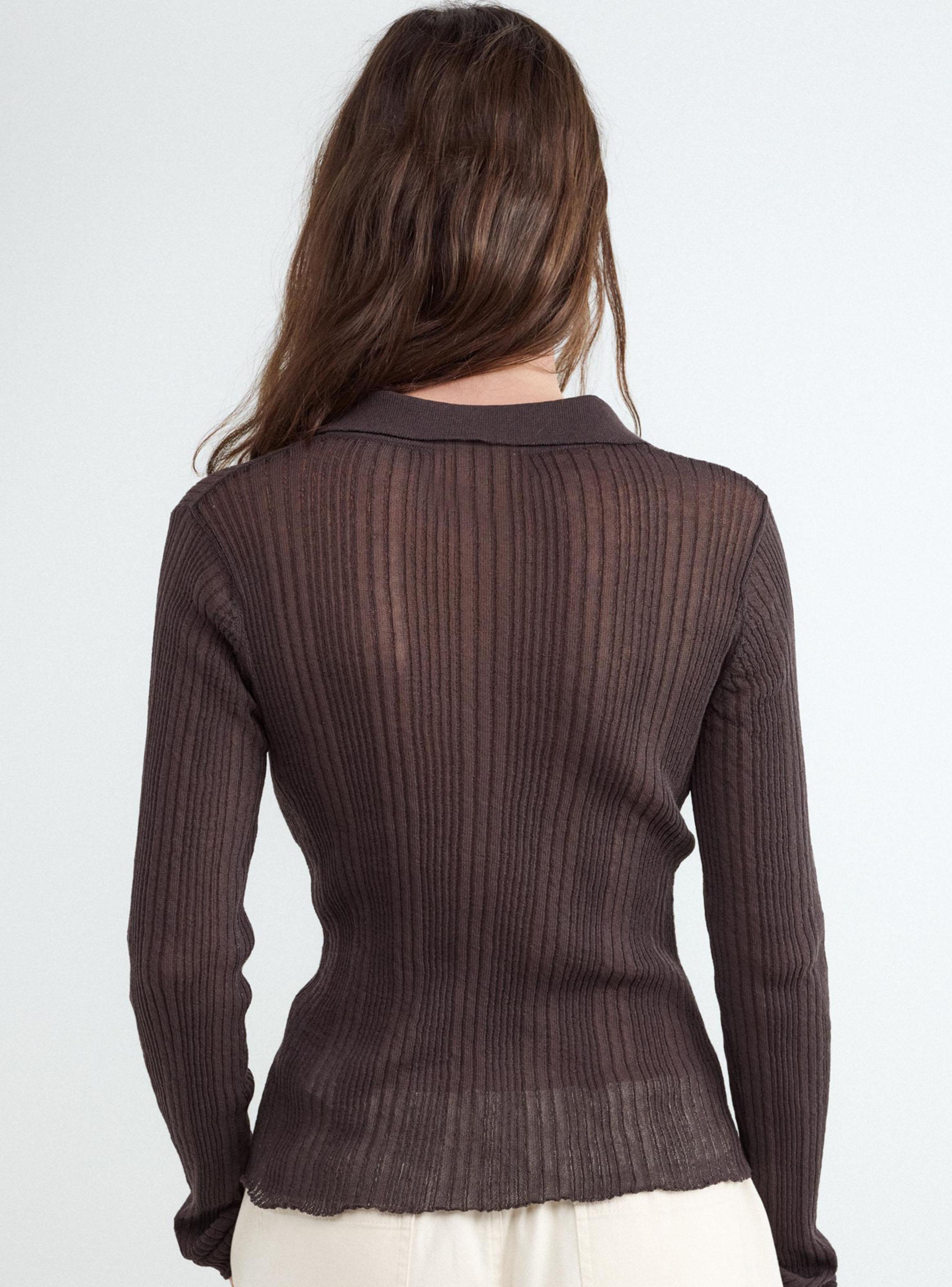Polera Knit Open Work-1
