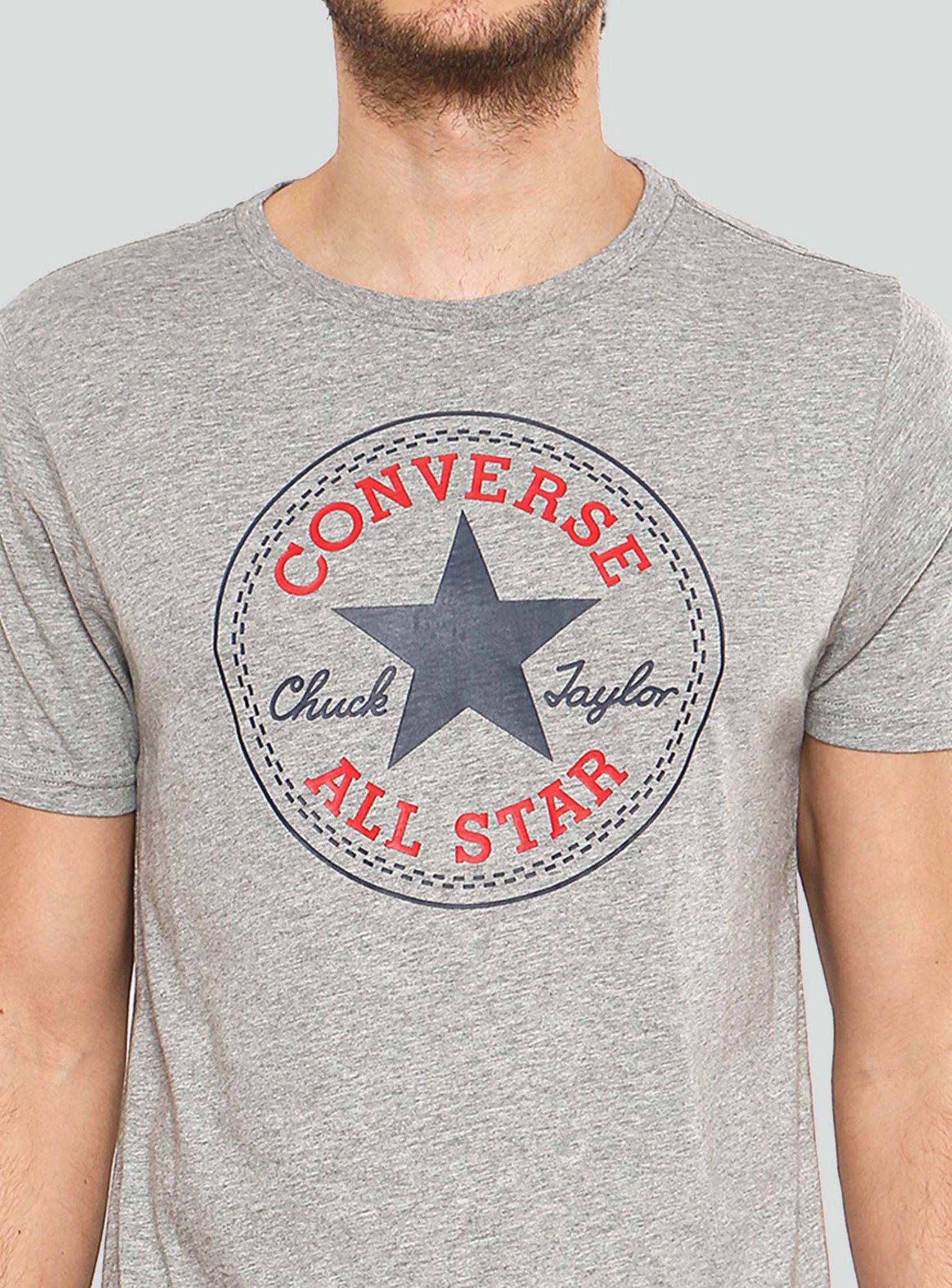 Polera Gris Manga Corta-5