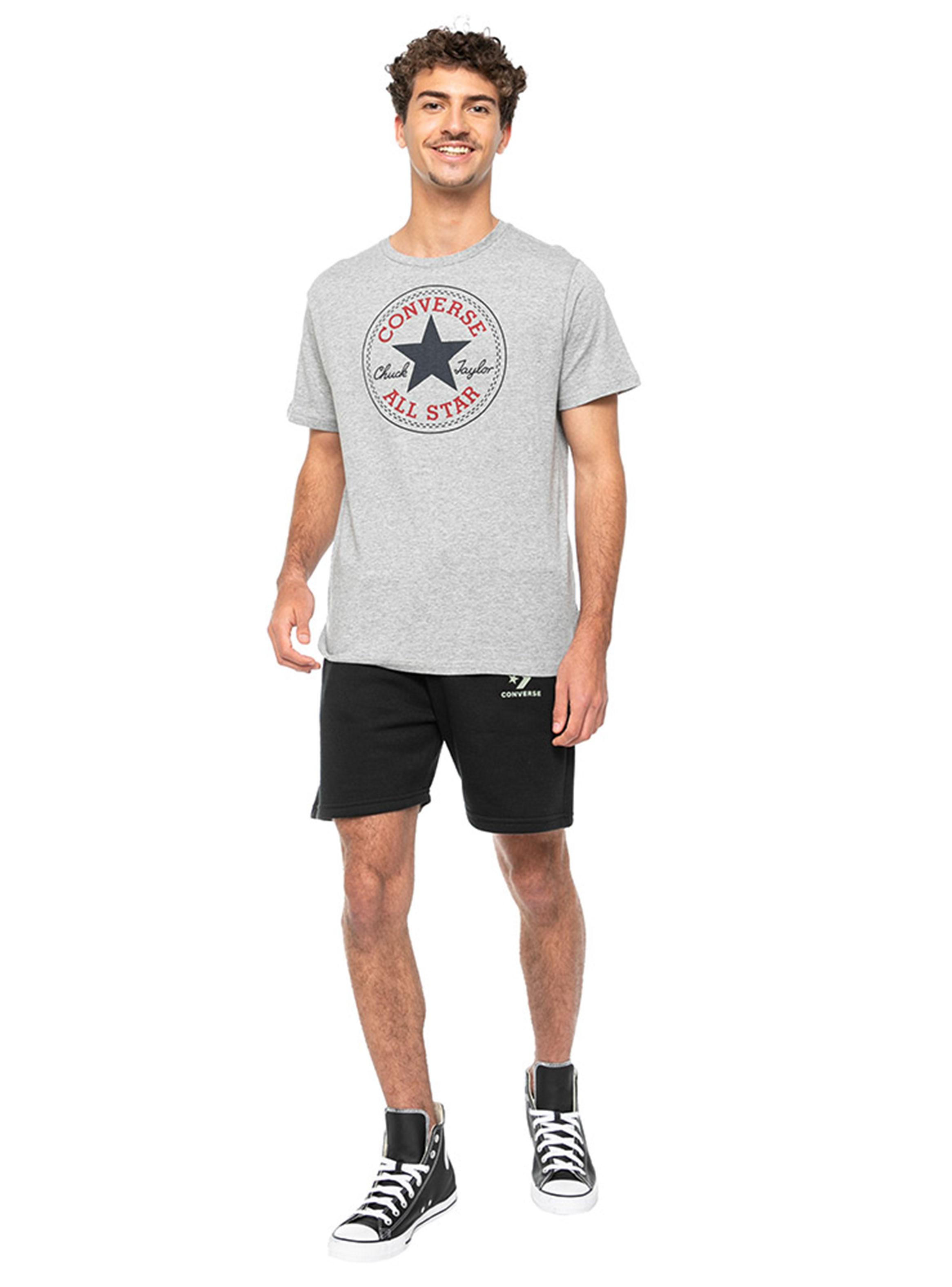 Polera Gris Manga Corta-3