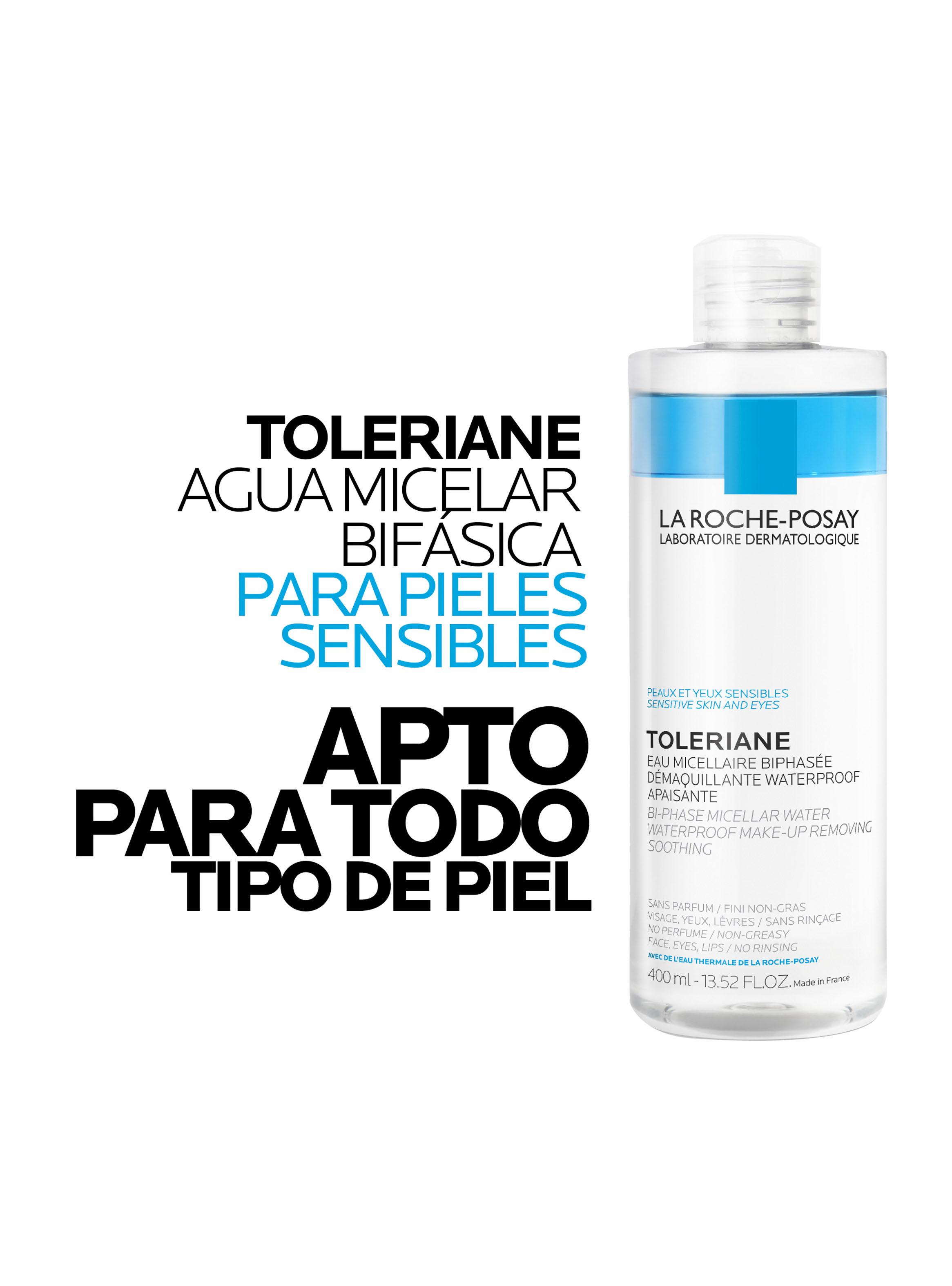 Agua Micelar Toleriane Bifásica Desmaquillante 400 ml-2