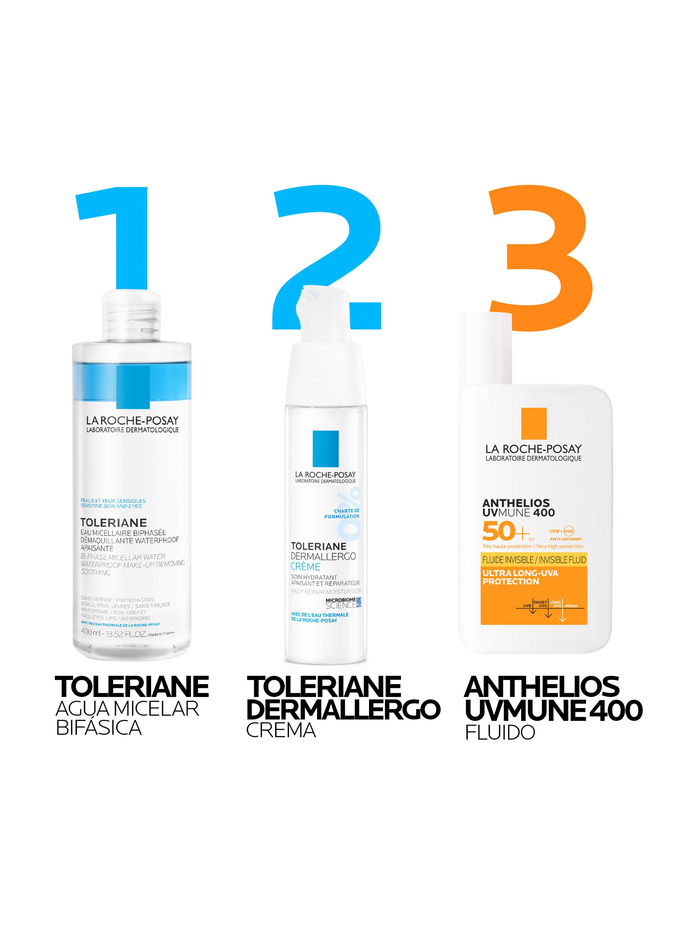 Agua Micelar Toleriane Bifásica Desmaquillante 400 ml-5