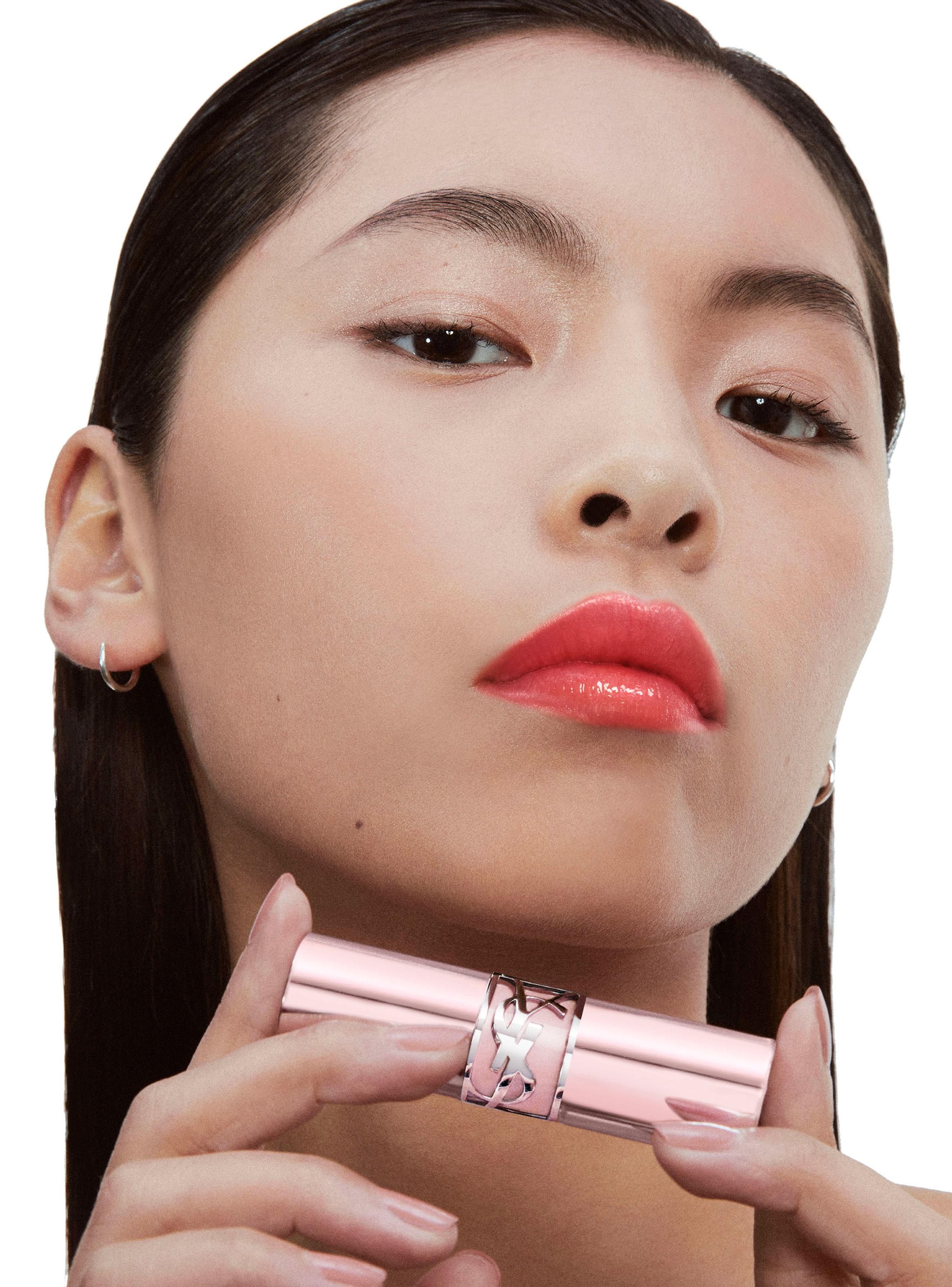 Bálsamo Labial YSL Loveshine Candy Glow 9B Cherry Bliss-2