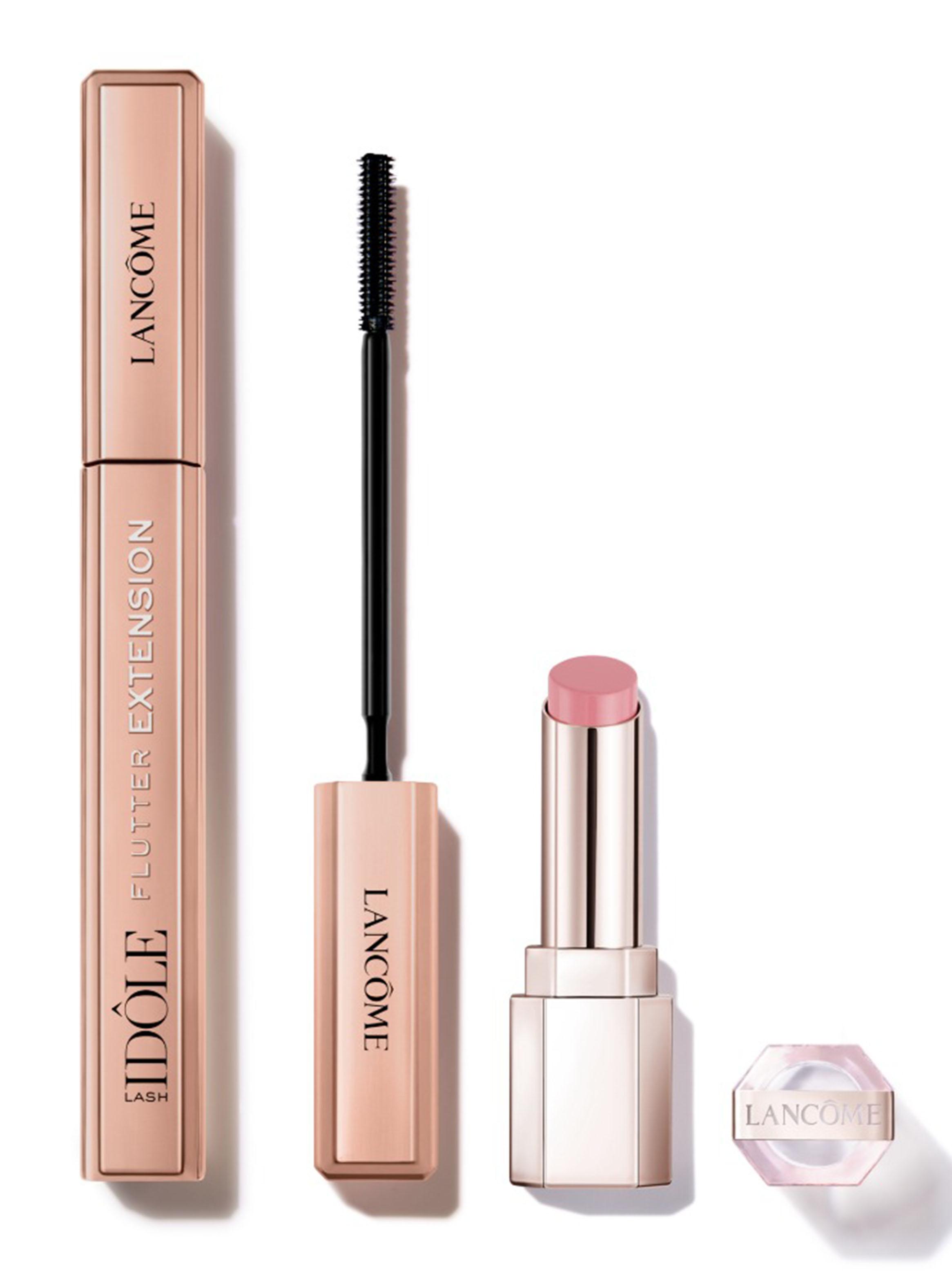 Set Máscara de Pestañas Lash Idôle Flutter Extension Black + Mini Butterglow Lancôme-0