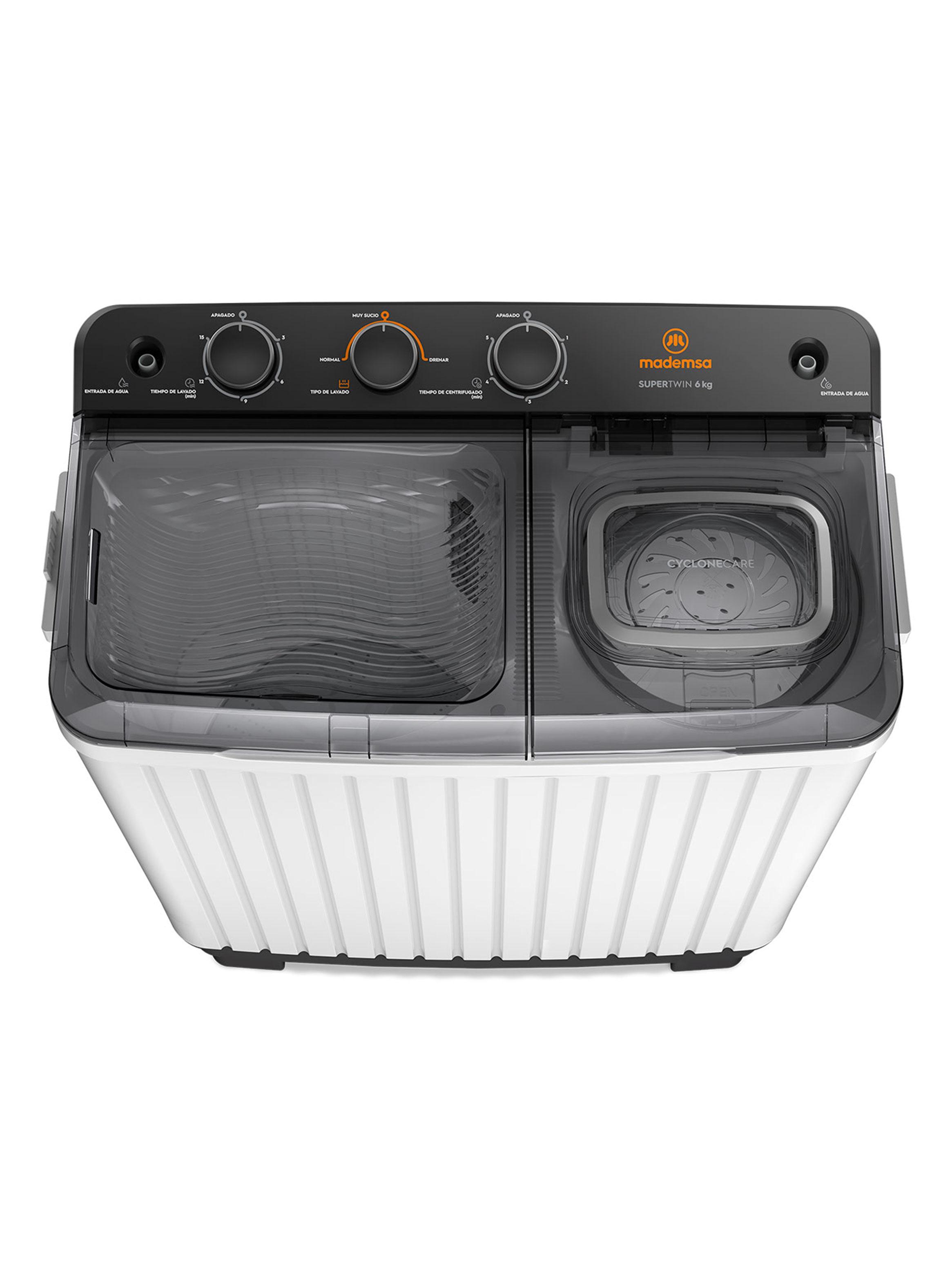 Lavadora Carga Superior Semi Automática 6 kg MWMSAT6W Blanco-3