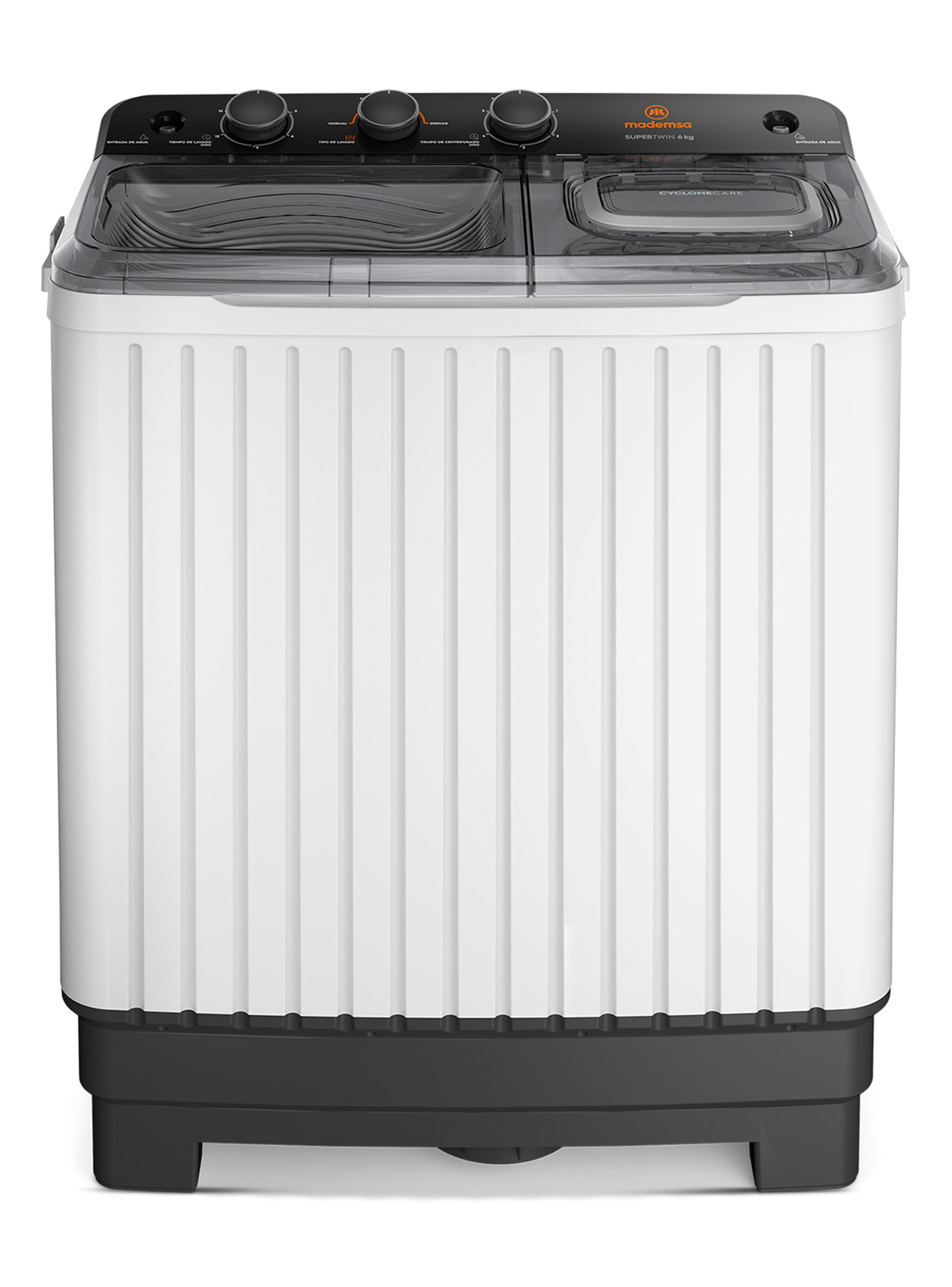 Lavadora Carga Superior Semi Automática 6 kg MWMSAT6W Blanco-0