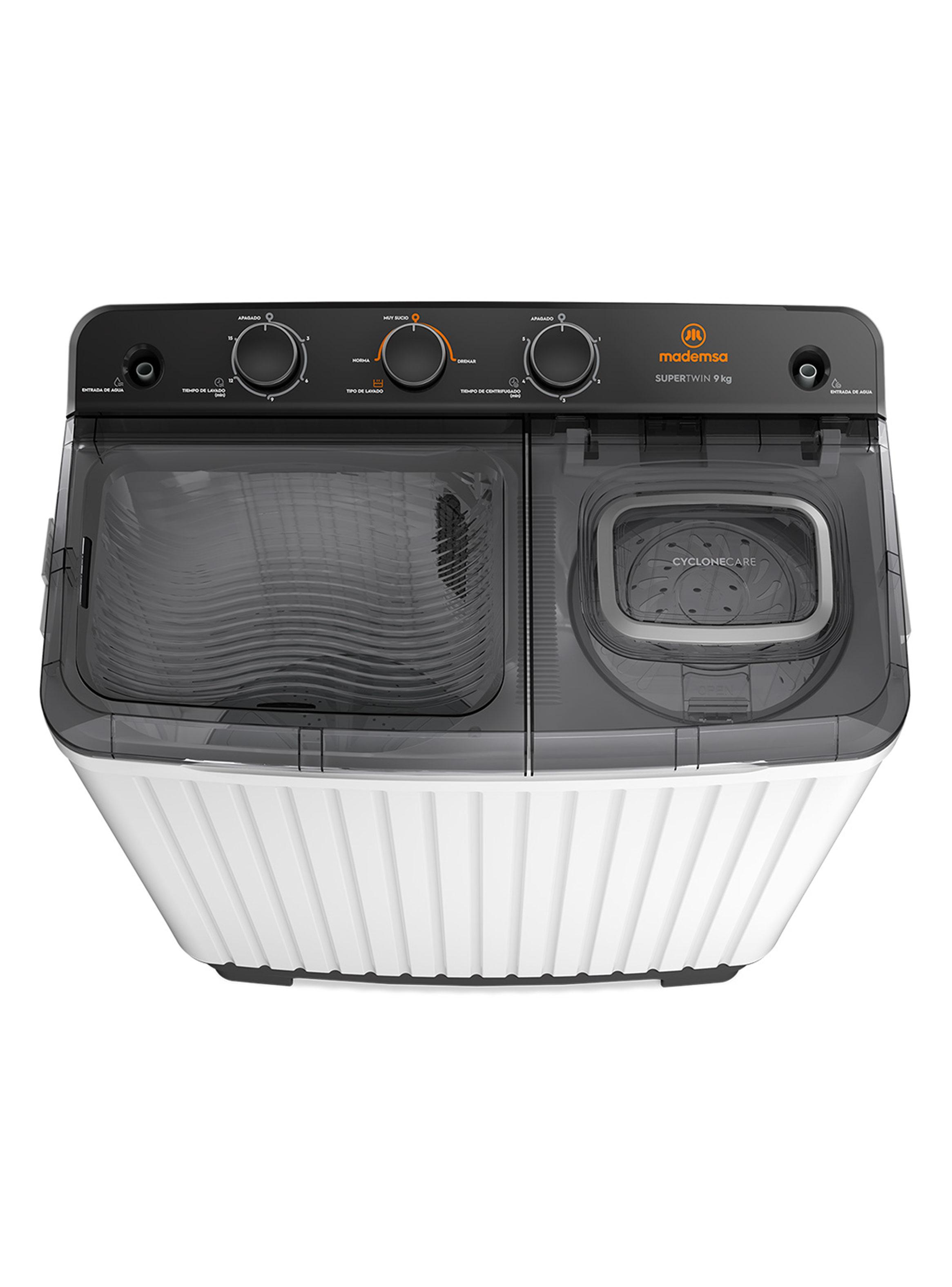 Lavadora Carga Superior Semi Automática 9 kg MWMSAT9W Blanco-3