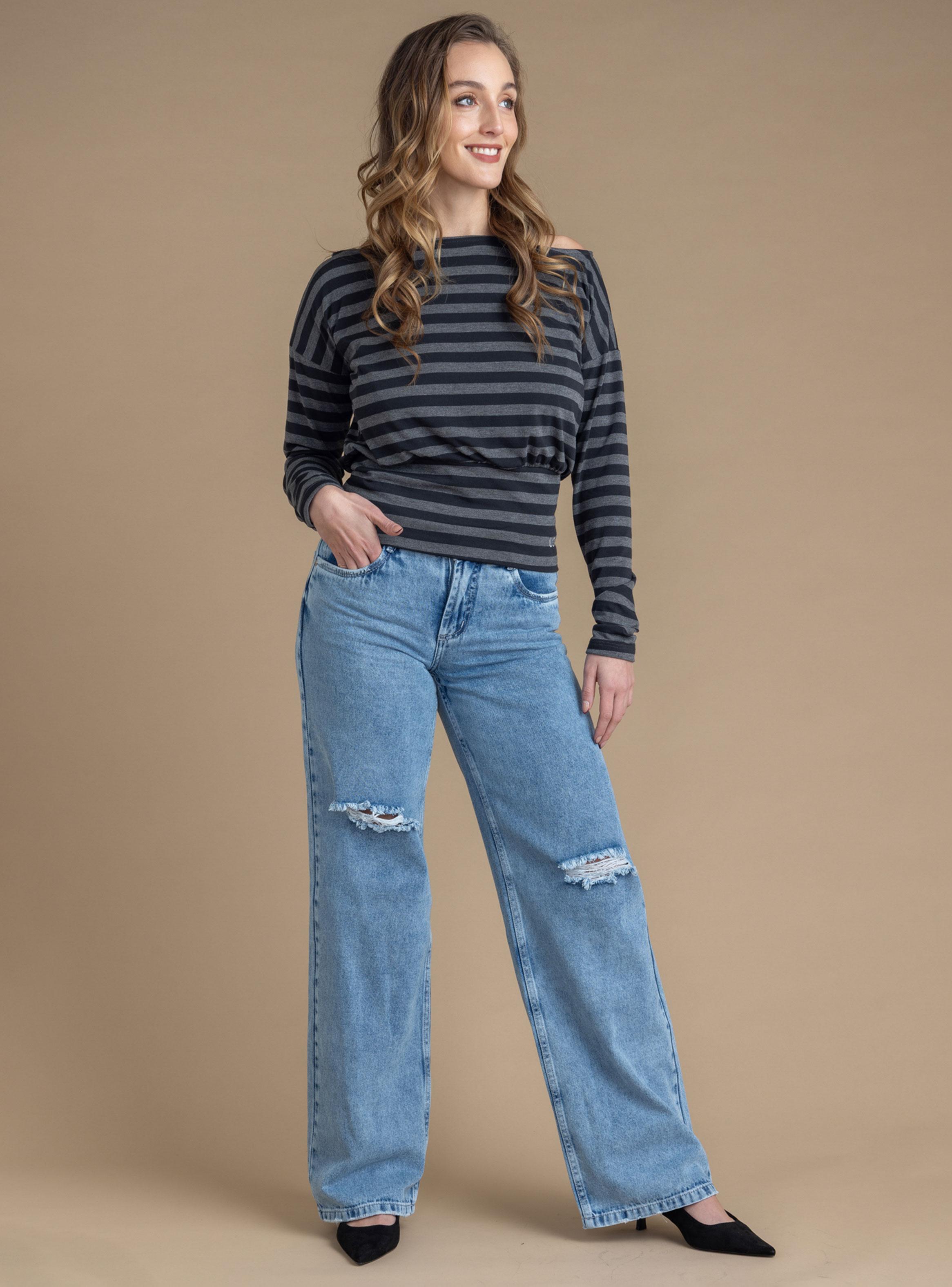 Jeans Mariola Palazzo Tiro Medio-3