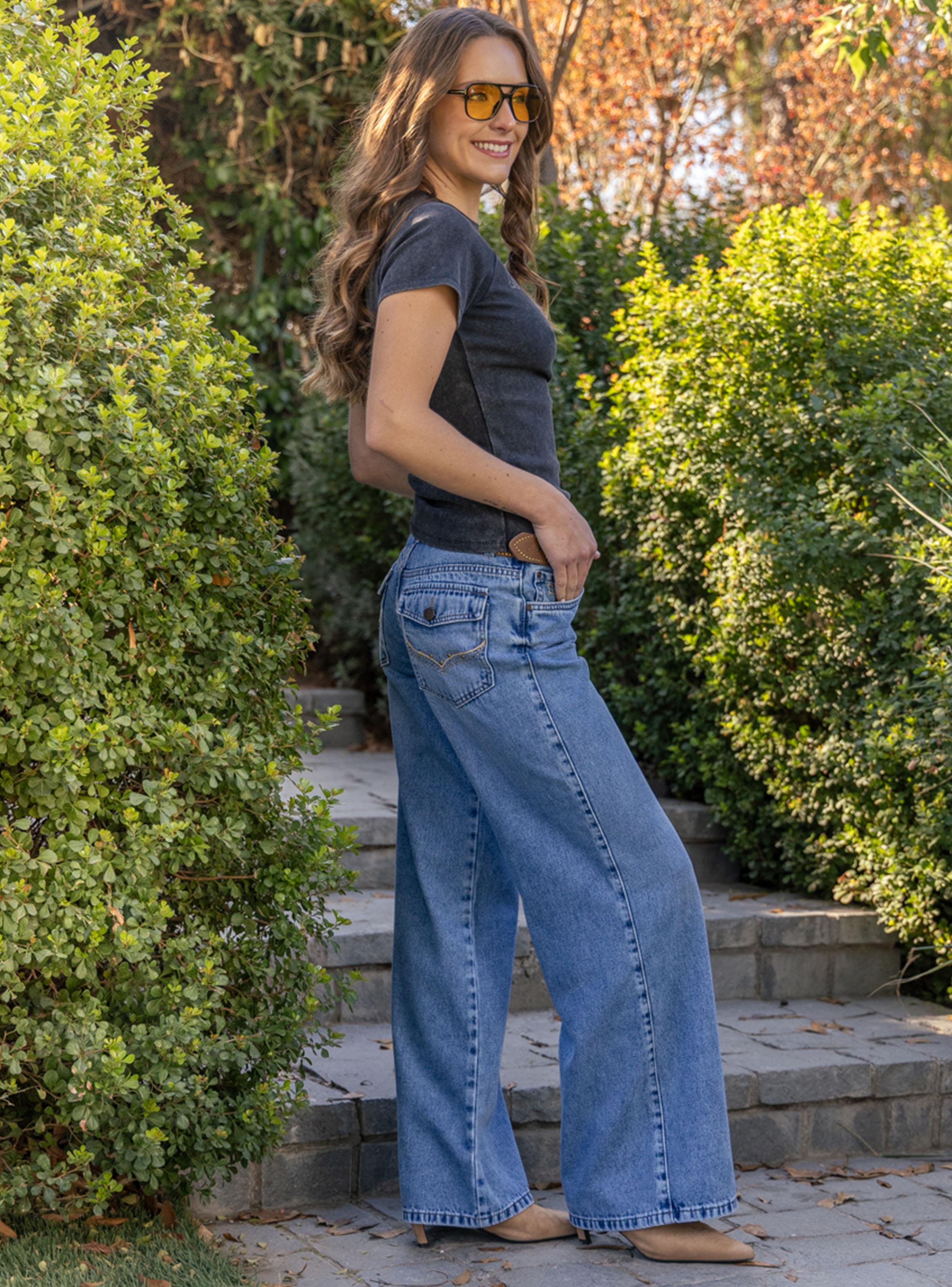 Jeans Ciapino con Cierre-4
