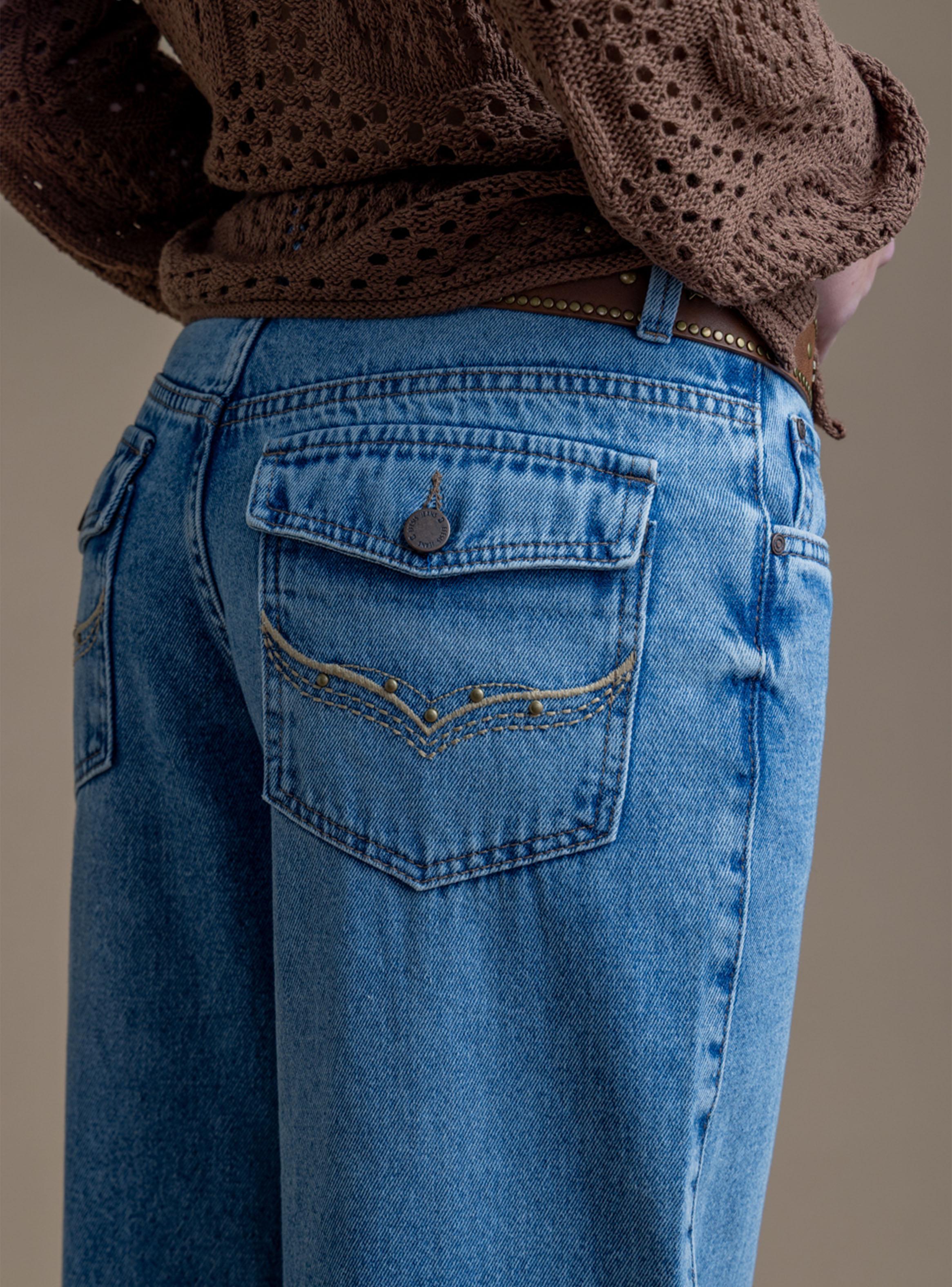 Jeans Ciapino con Cierre-3