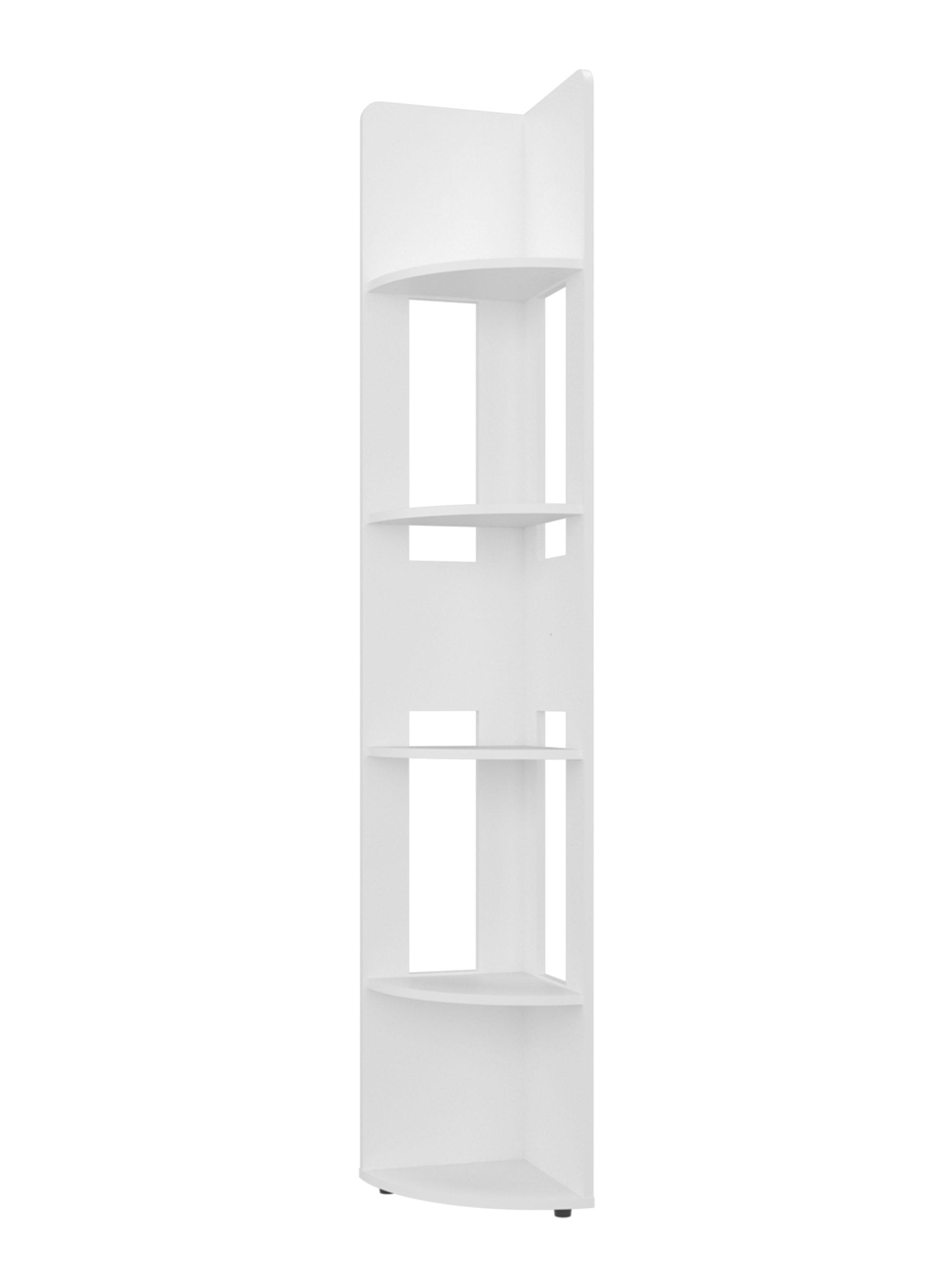 Estante Esquinero Home-E7 Blanco 180.6x30x30 cm-2