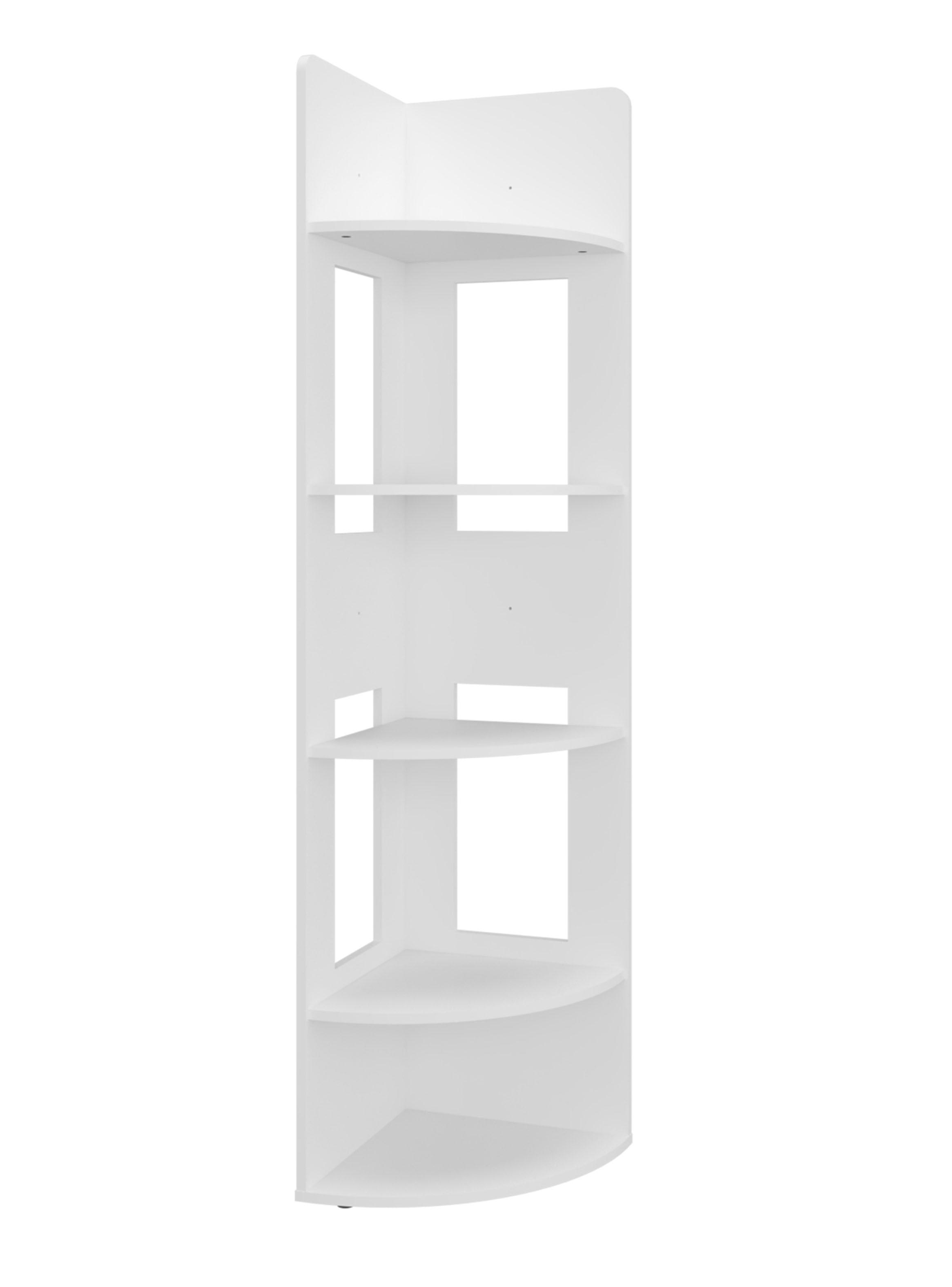 Biblioteca Esquinera Dreams Blanco 170x40x40 cm-2