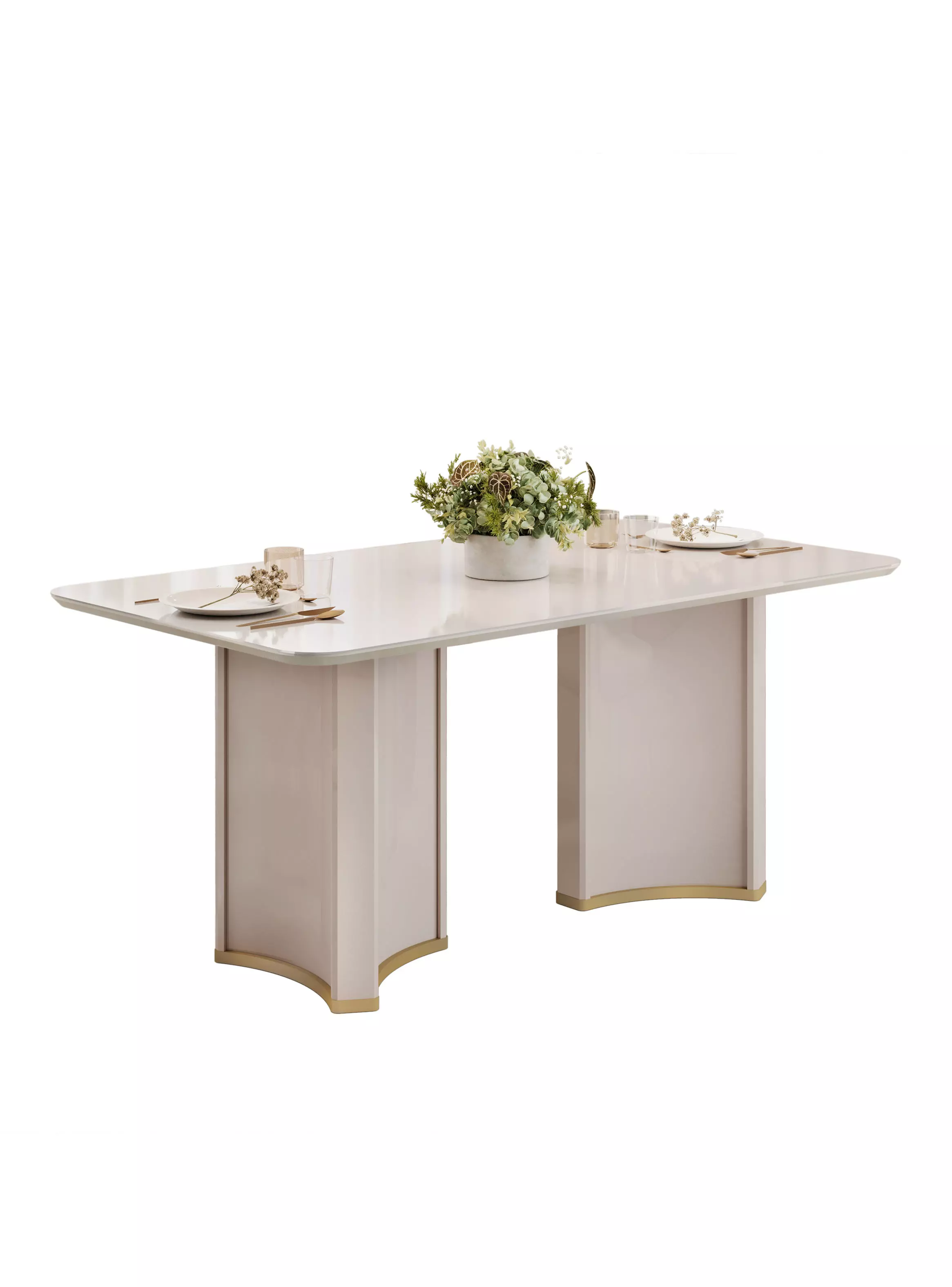 Juego de Comedor 6 Sillas Liz Beige-3