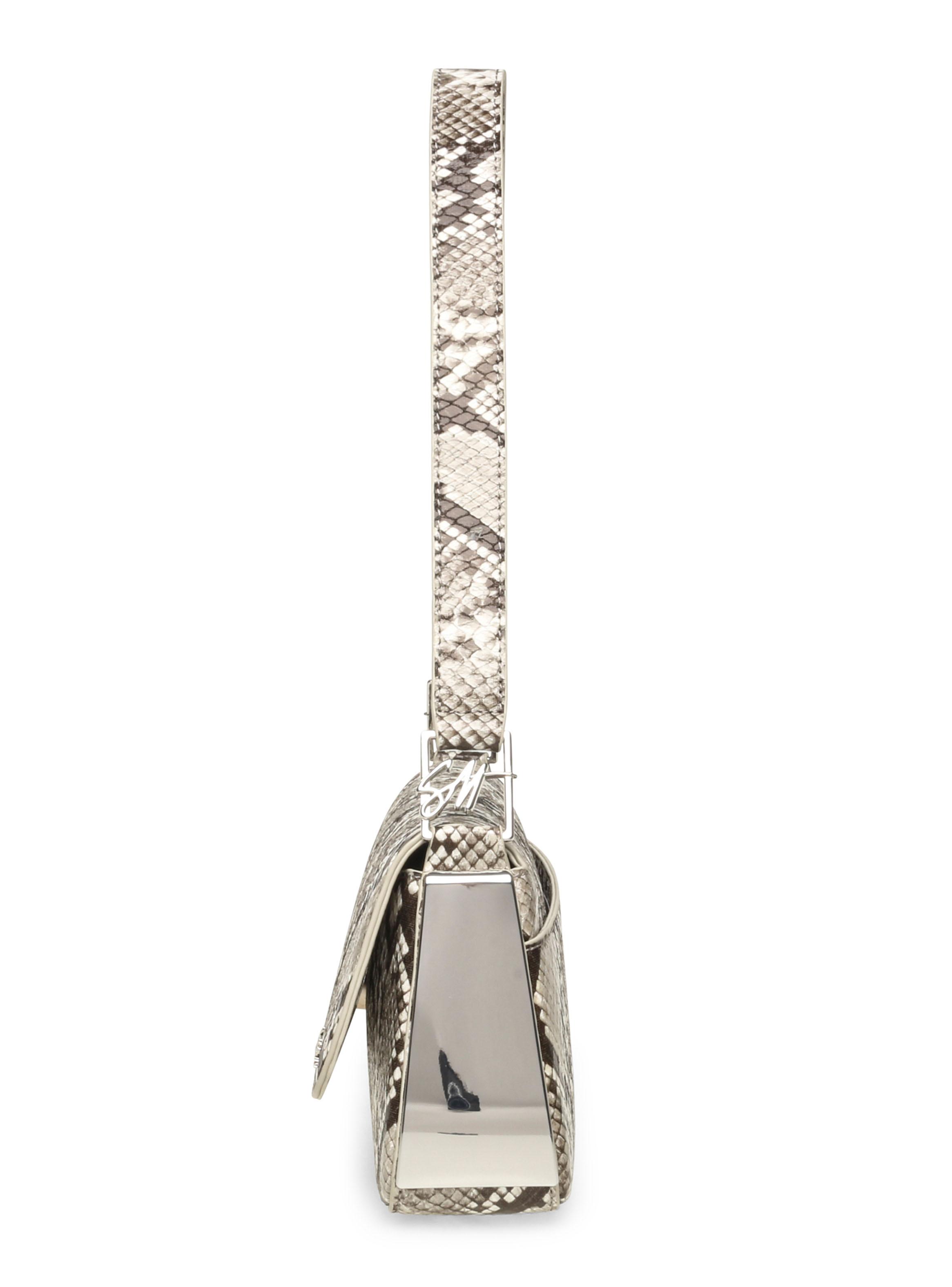 Cartera de Hombro Basterp Gris-3