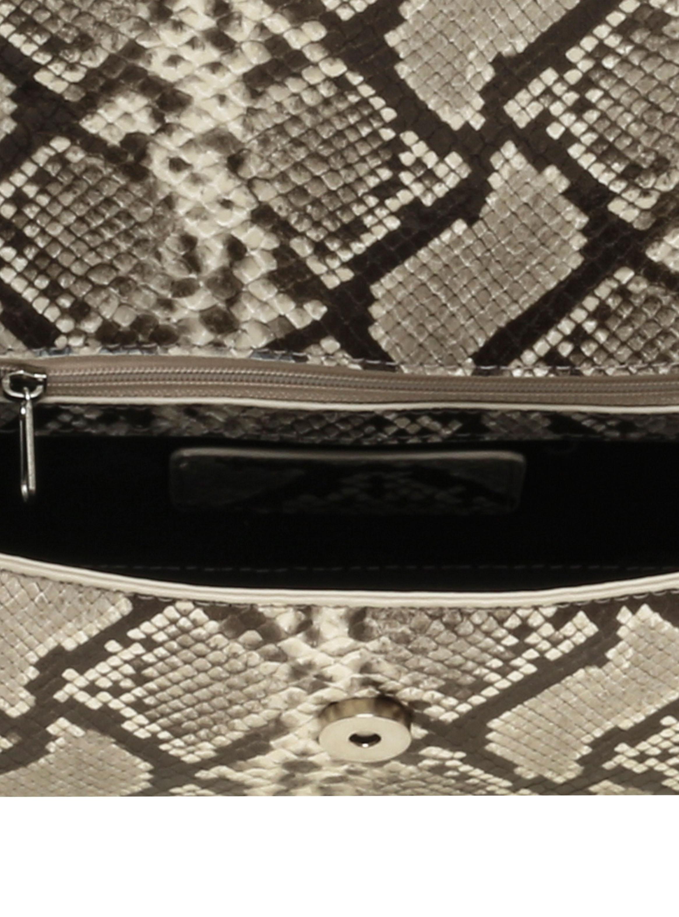 Cartera de Hombro Basterp Gris-4