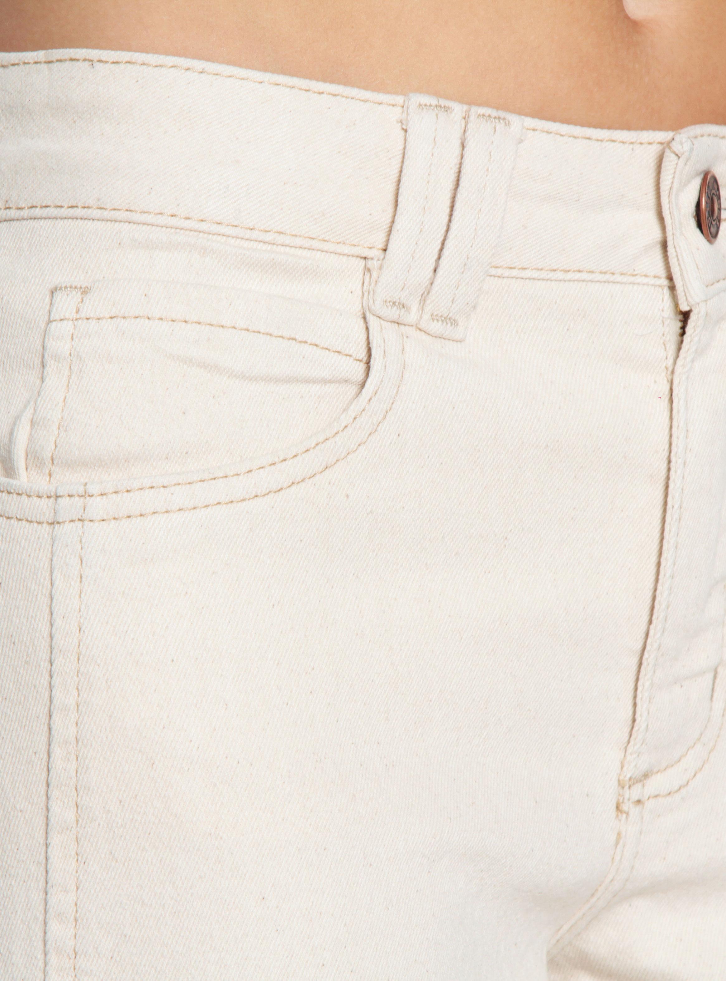 Jeans Wide Leg Medio Botón-2