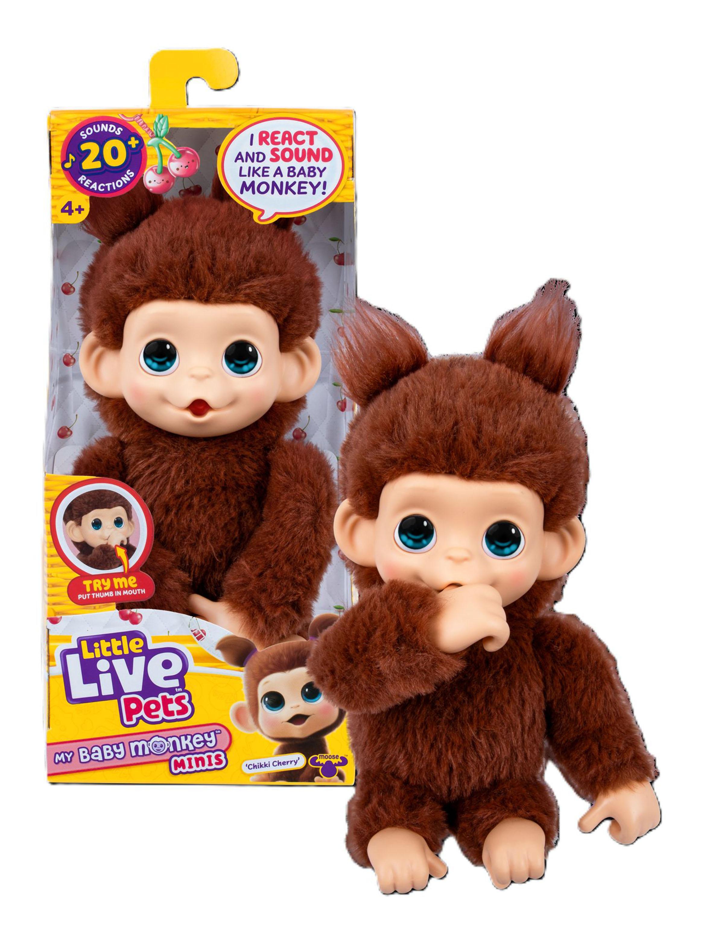 Peluche Baby Monkey Chikki-3