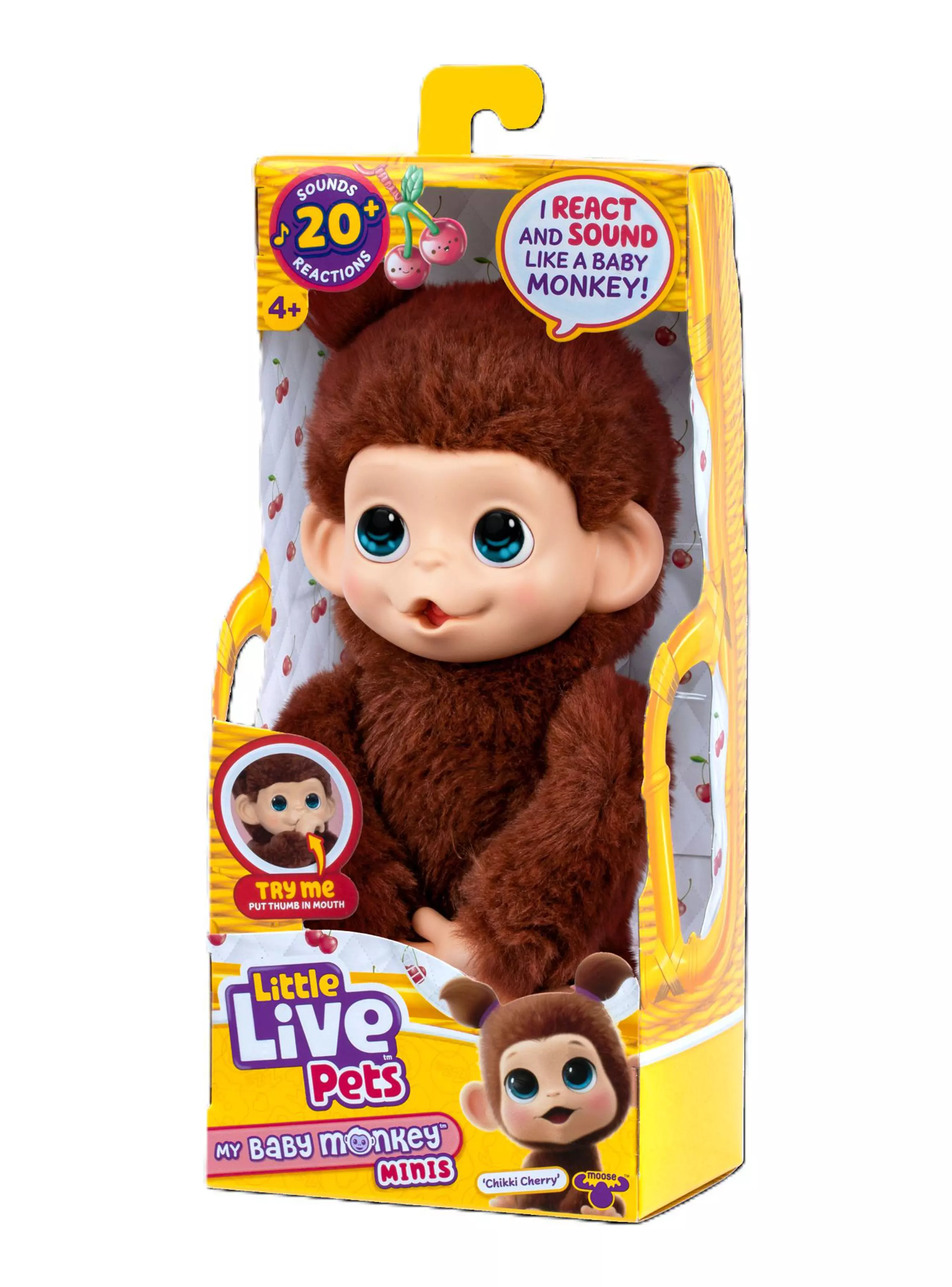 Peluche Baby Monkey Chikki-2