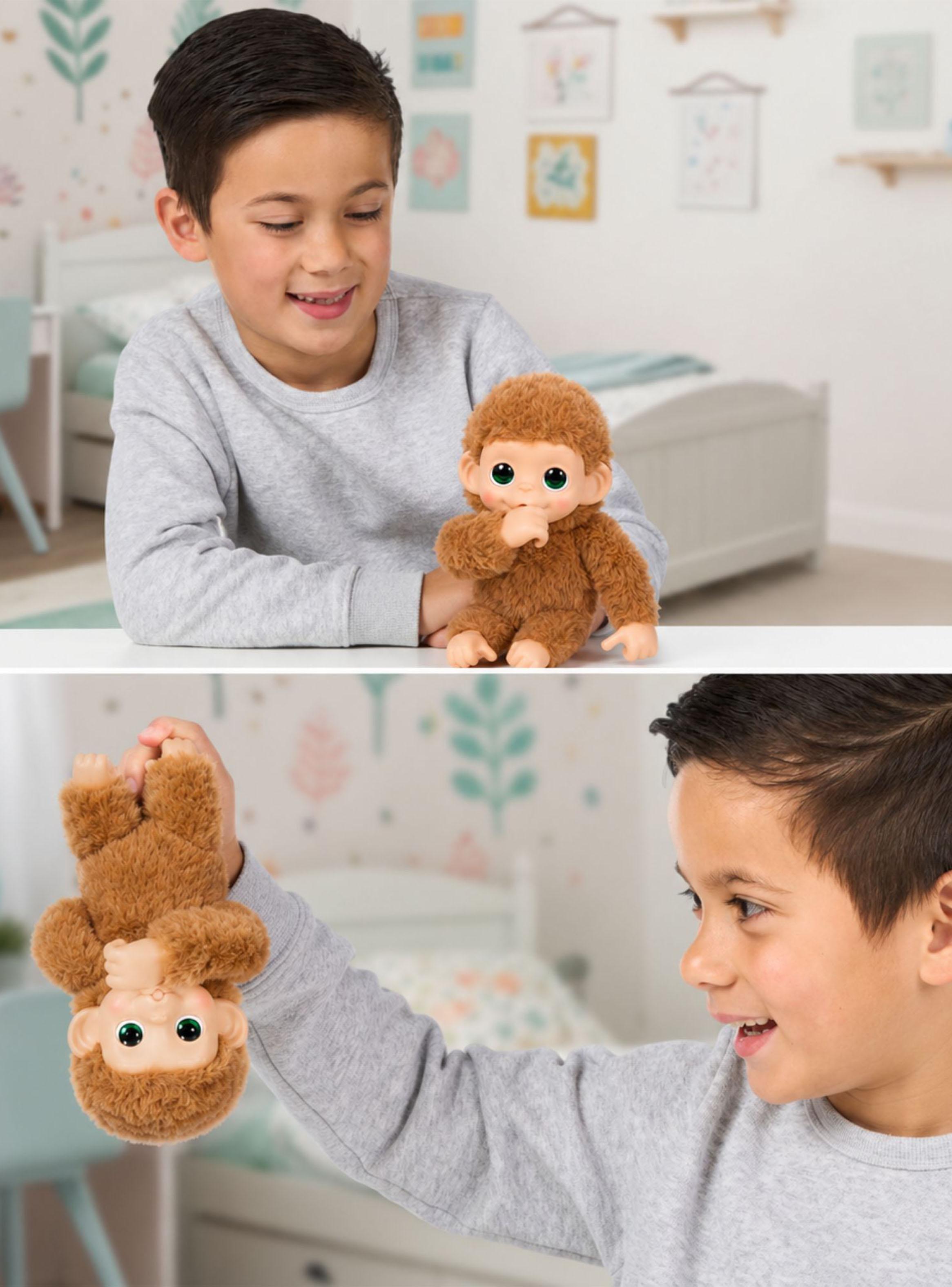 Peluche Baby Monkey Pepi Peach-4