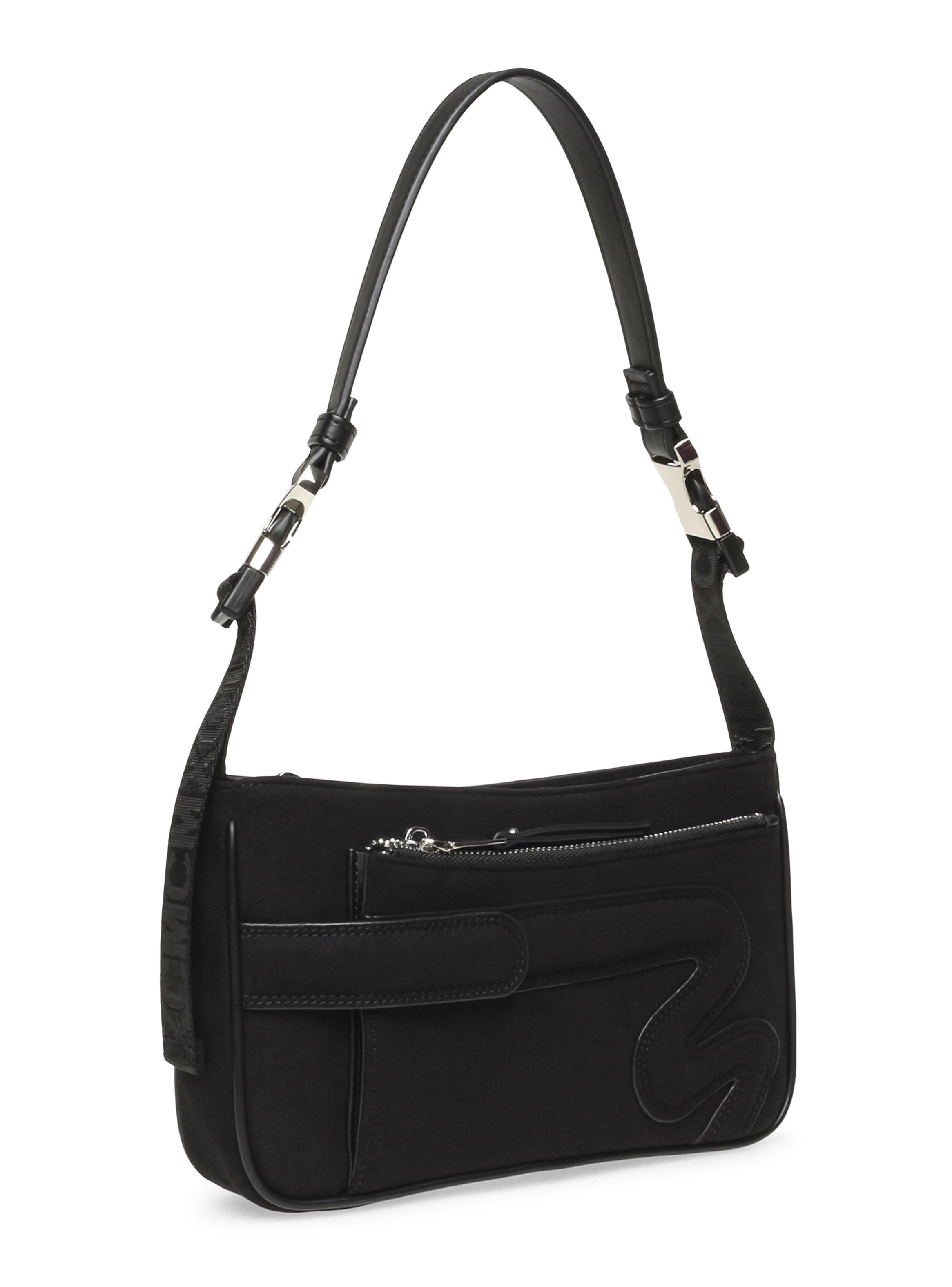 Cartera de Hombro Bmaye Negro-2