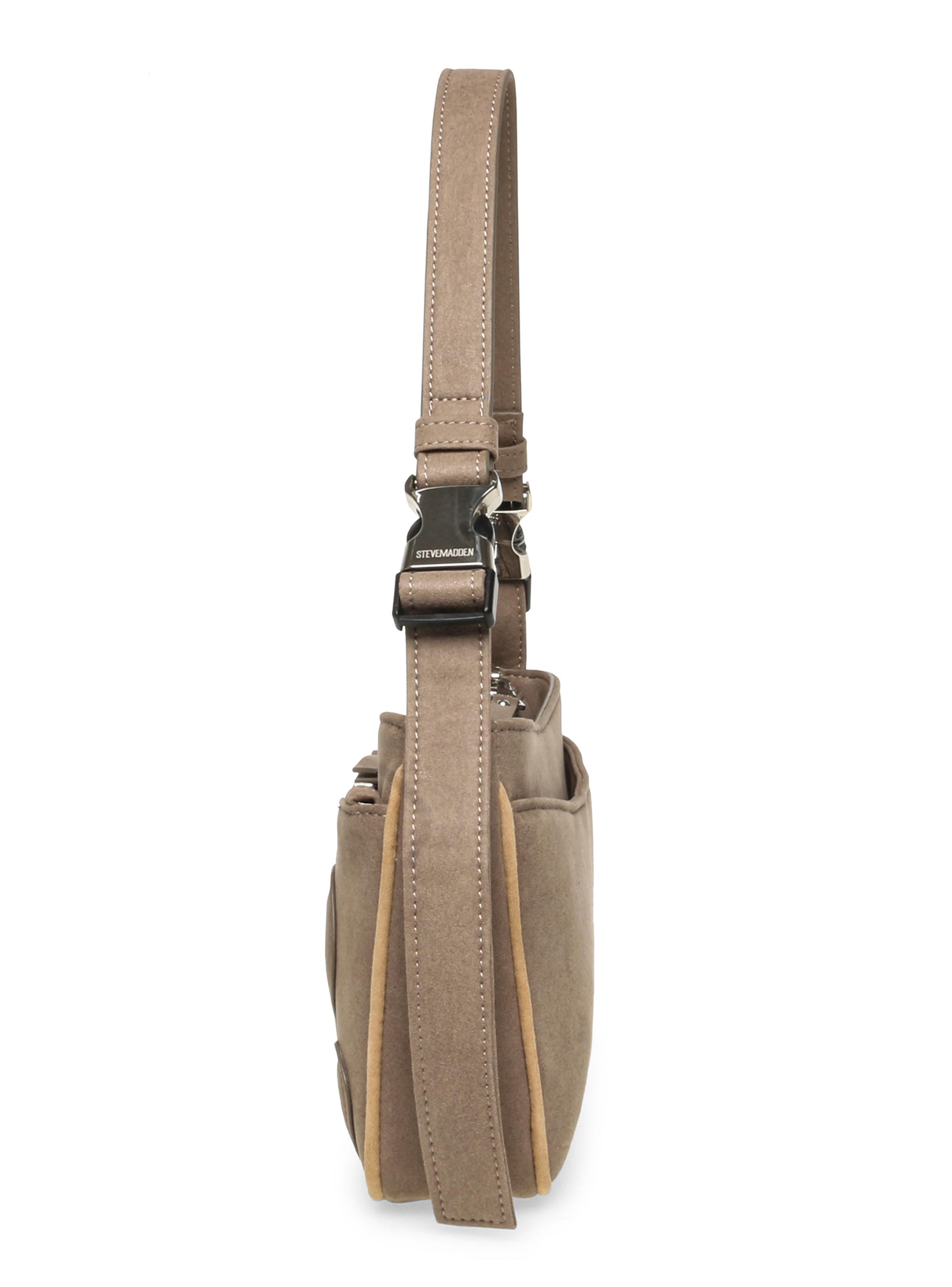 Cartera de Hombro Bmaye Taupe-3